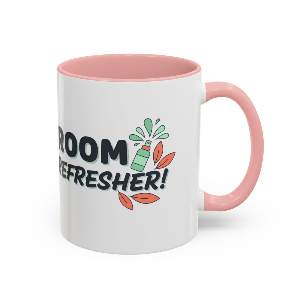 Room Refresher Coffee Mug — Funny Scented Spray Graphic Accent Mug