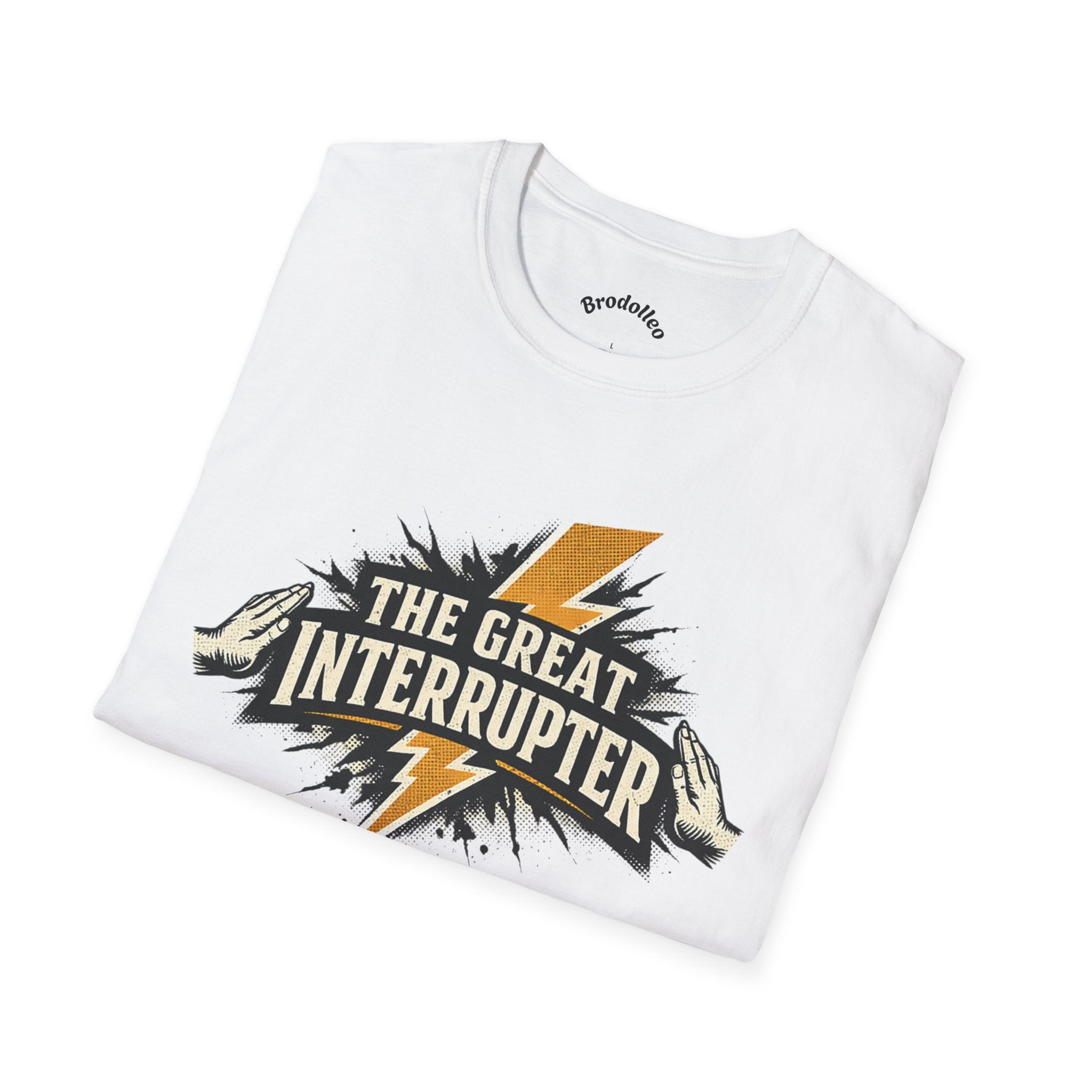 The Great Interrupter T-Shirt — Lightning Bolt Graphic Tee