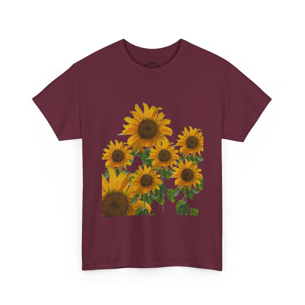 Sunflower Bouquet T-Shirt — Bright Floral Graphic Tee