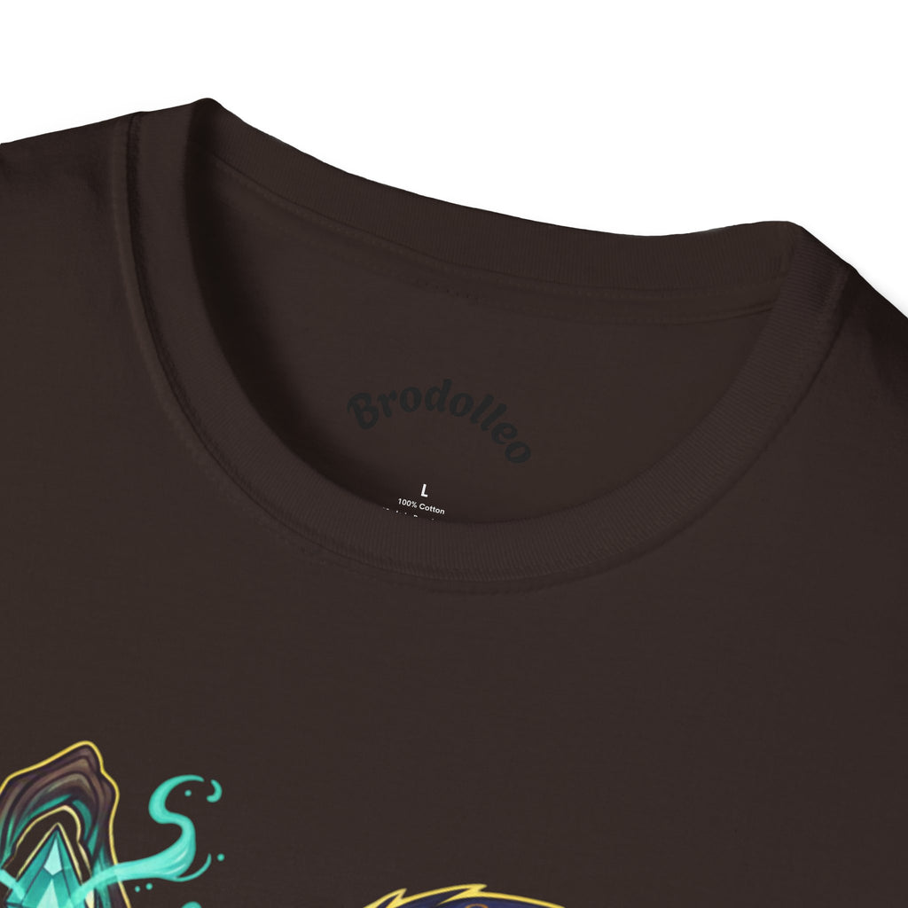 Mage Penguin Graphic T-Shirt — Cute Fantasy Wizard Penguin Tee