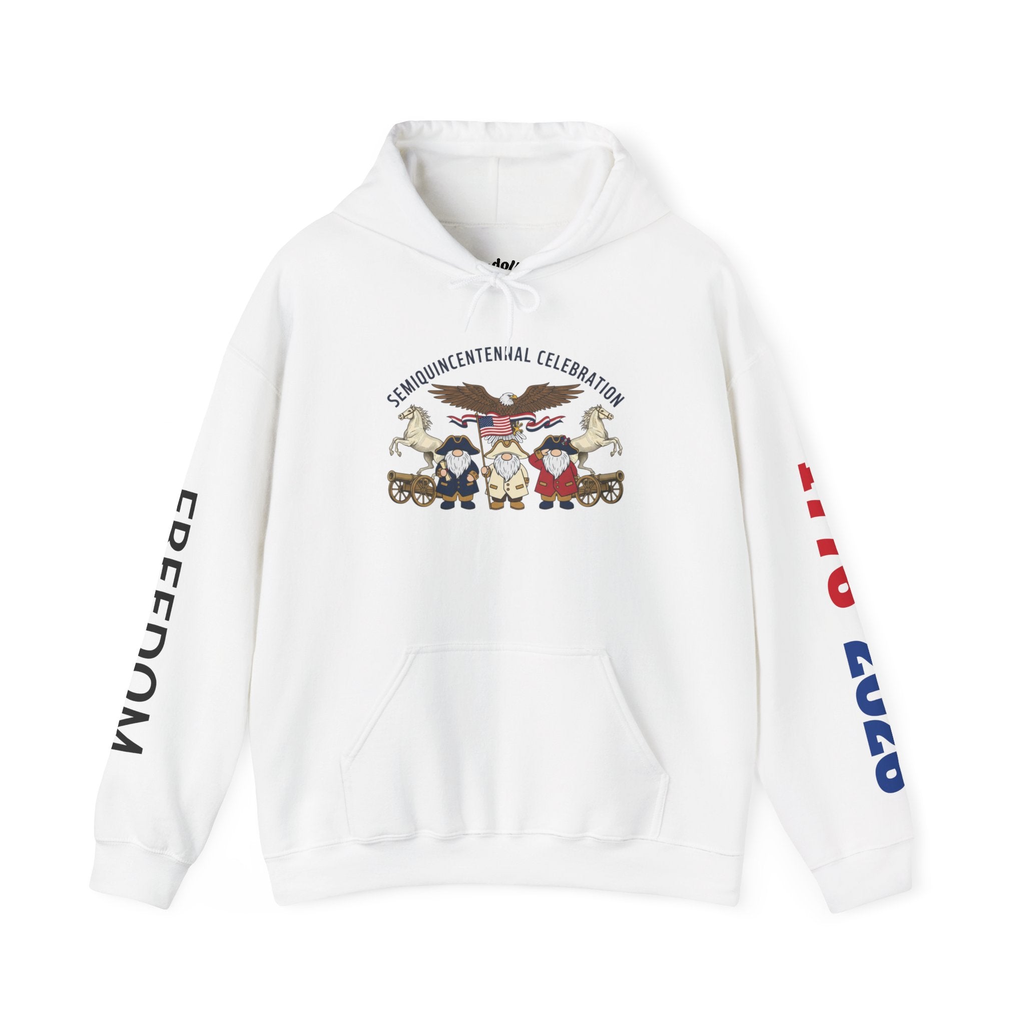 Independence Celebration Hoodie — 'Semiquincentennial Celebration' Patriotic Freedom Sweatshirt