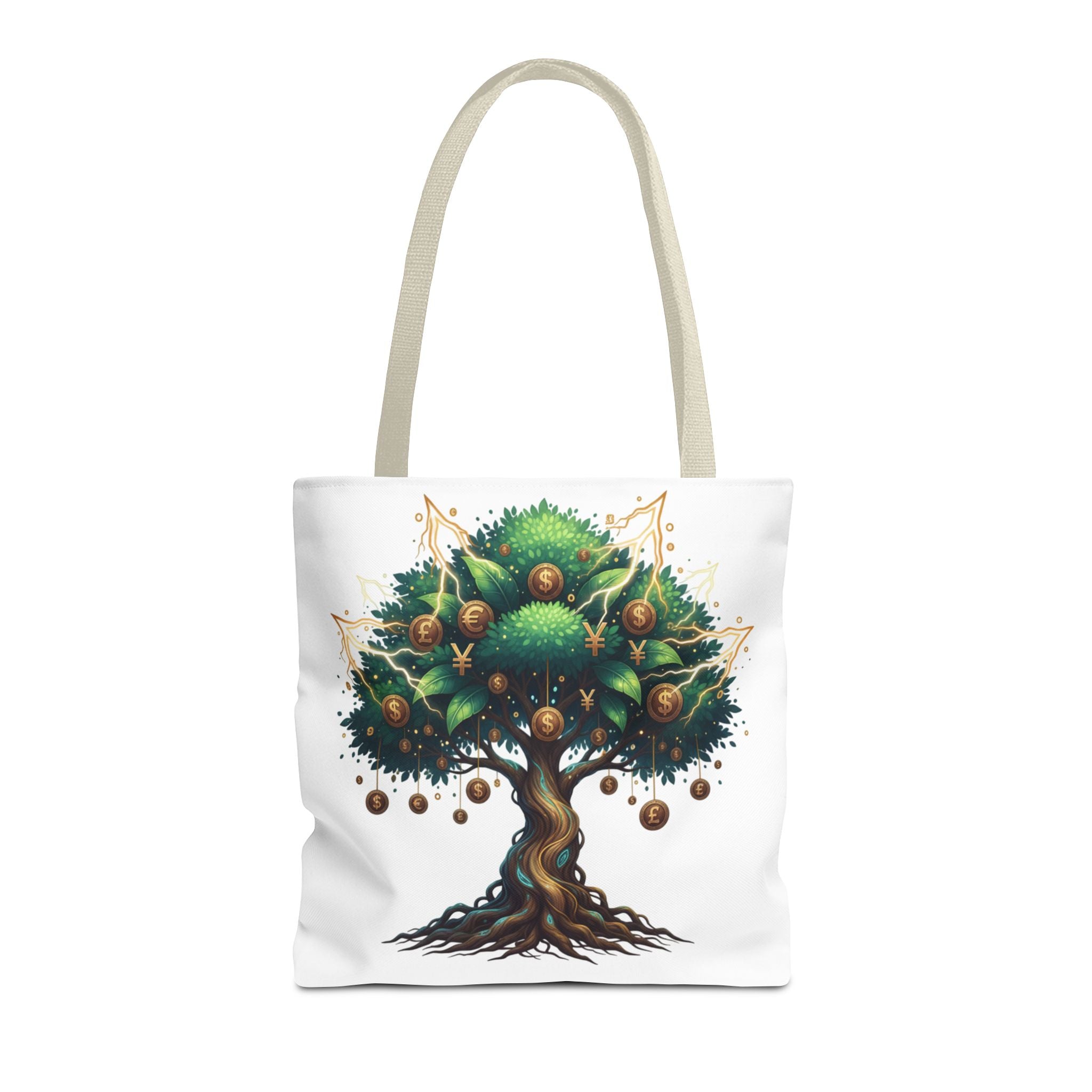 Tree of Life Tote Bag — Botanical Boho Eco Canvas Tote