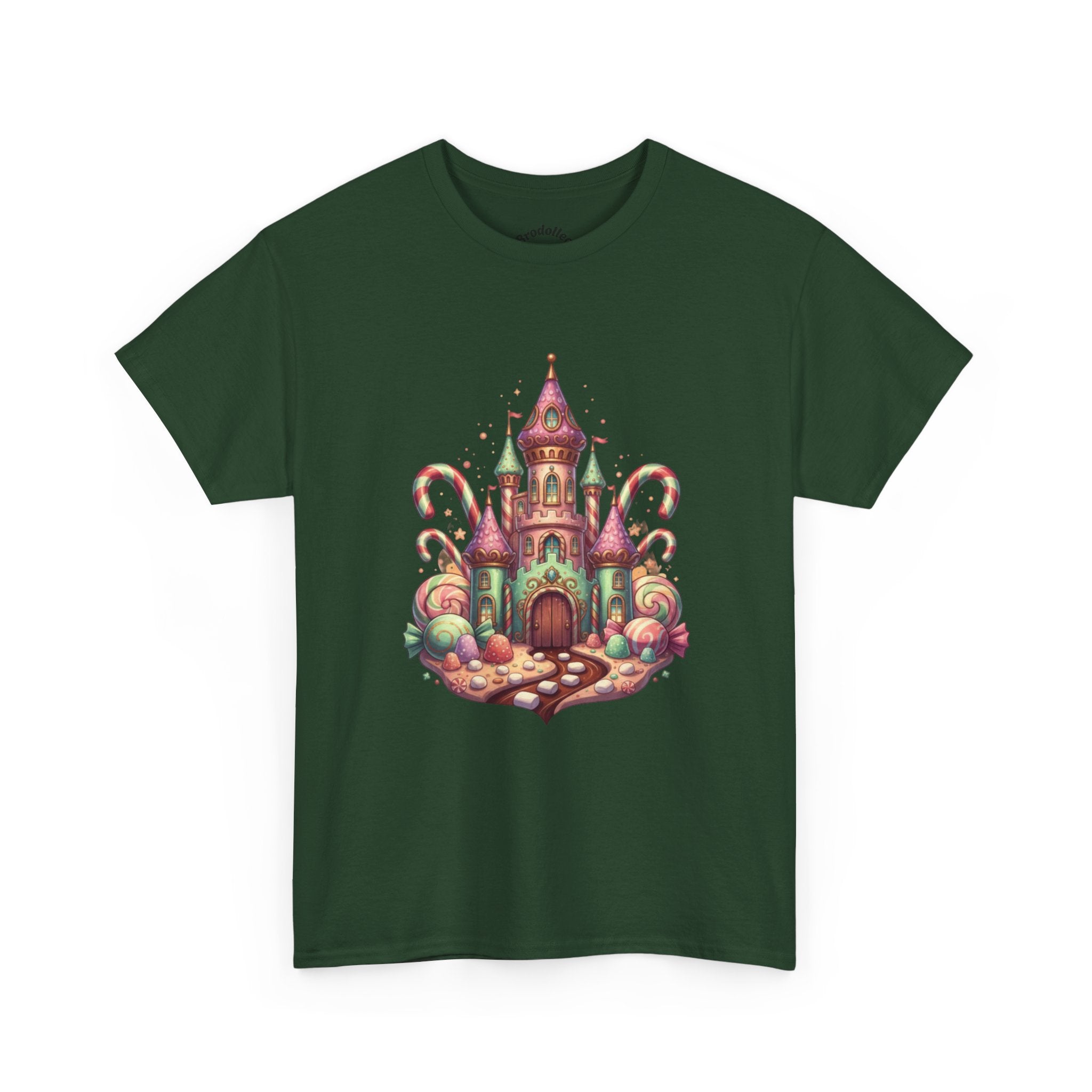 Candy Castle T-Shirt — Whimsical Fairy Tale Castle Tee