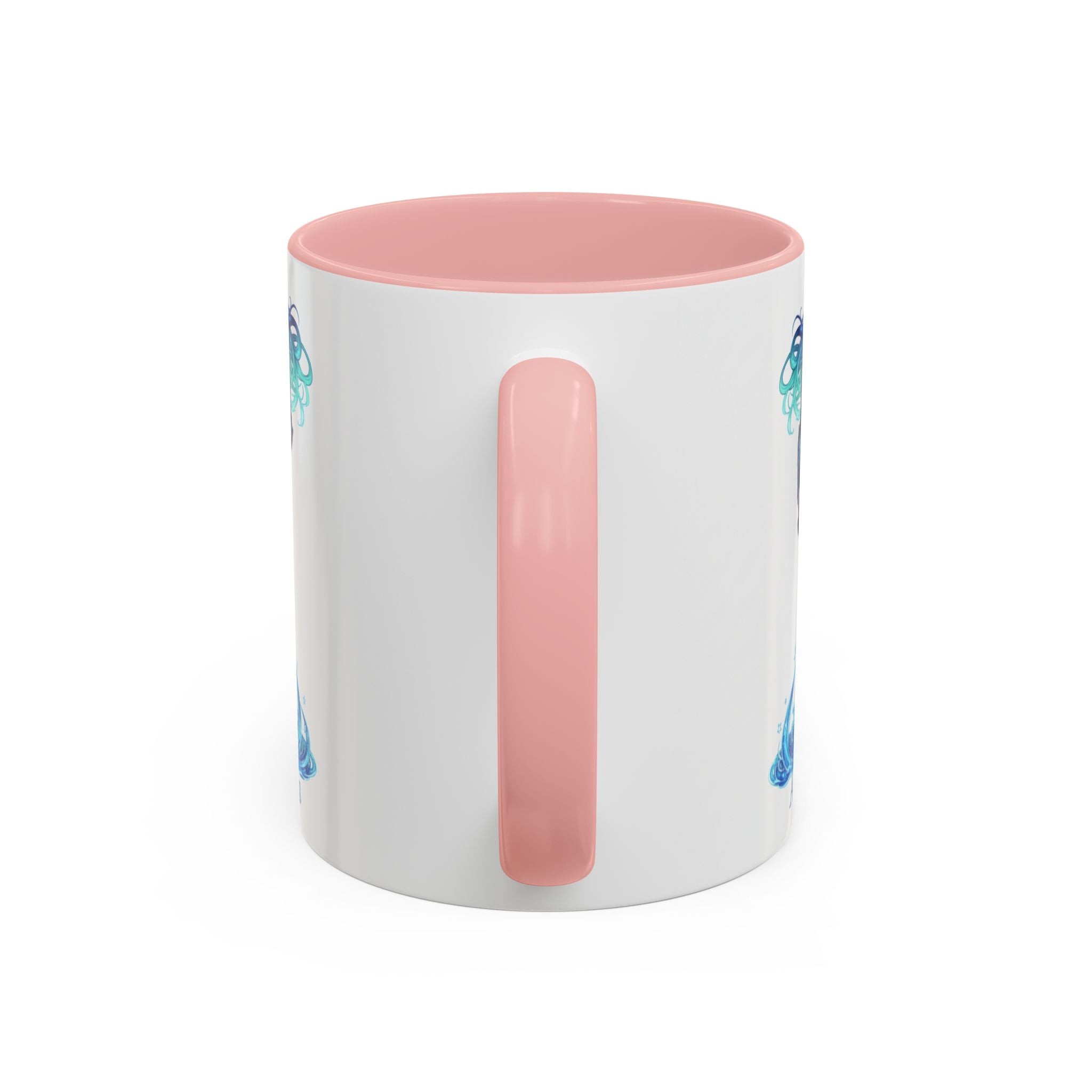 Aquarius Zodiac Coffee Mug — Water Bearer Astrology Accent Mug