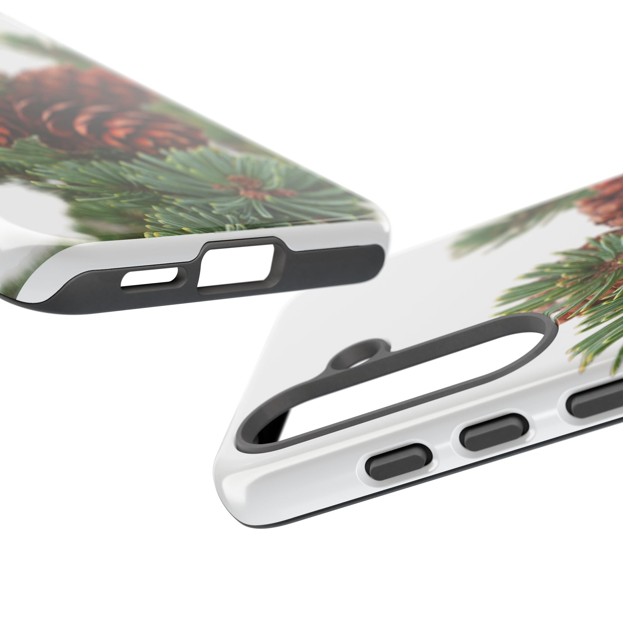 Pinecone Tough Phone Case — Protective Botanical Phone Cover