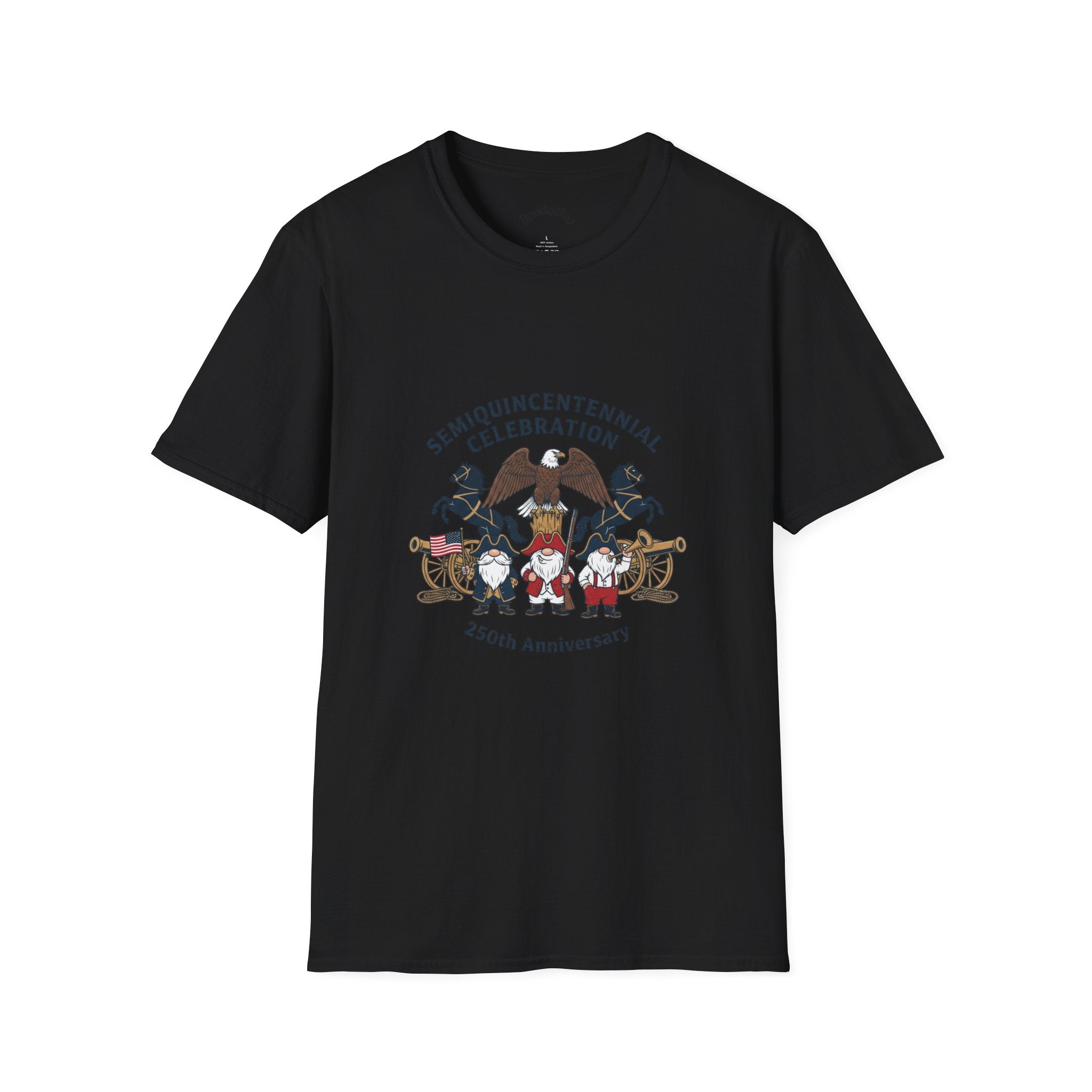 Semiquincentennial 250th Anniversary T-Shirt — American Flag & Fireworks Design