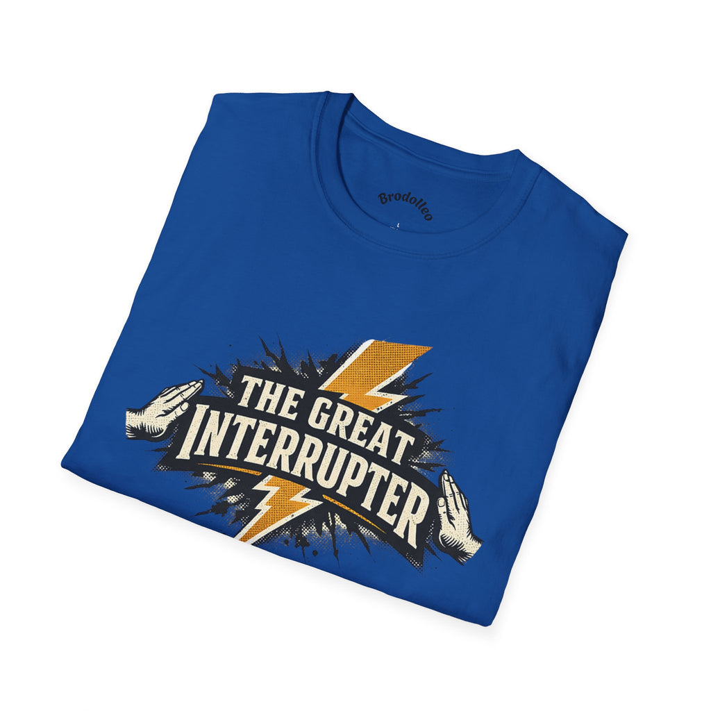 The Great Interrupter T-Shirt — Lightning Bolt Graphic Tee