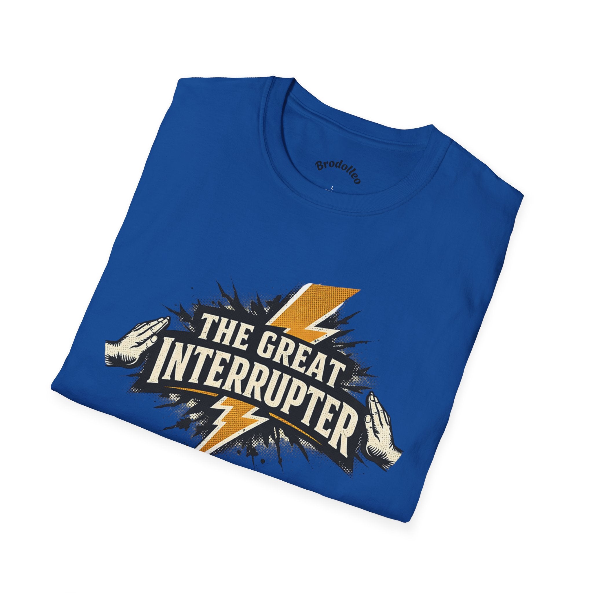 The Great Interrupter T-Shirt — Lightning Bolt Graphic Tee