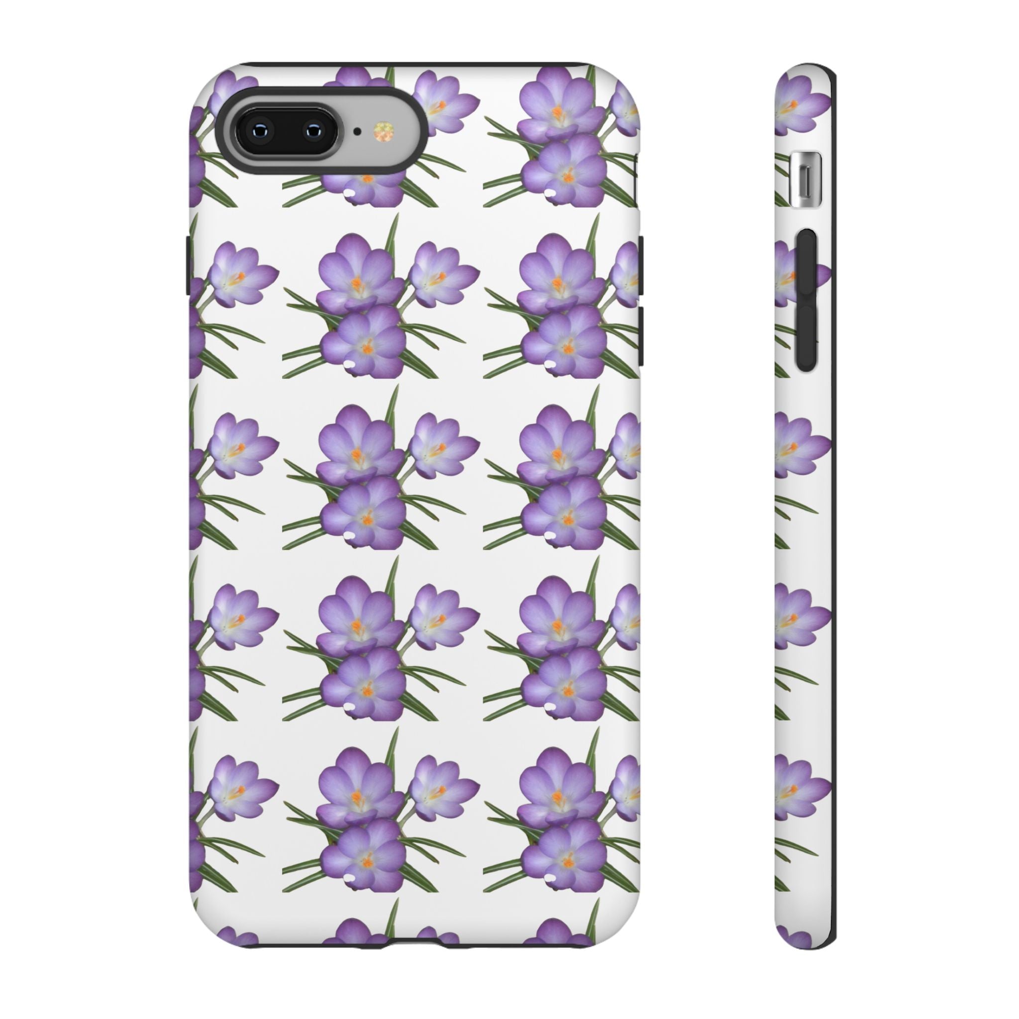 Tough Case — Purple Floral Phone Case