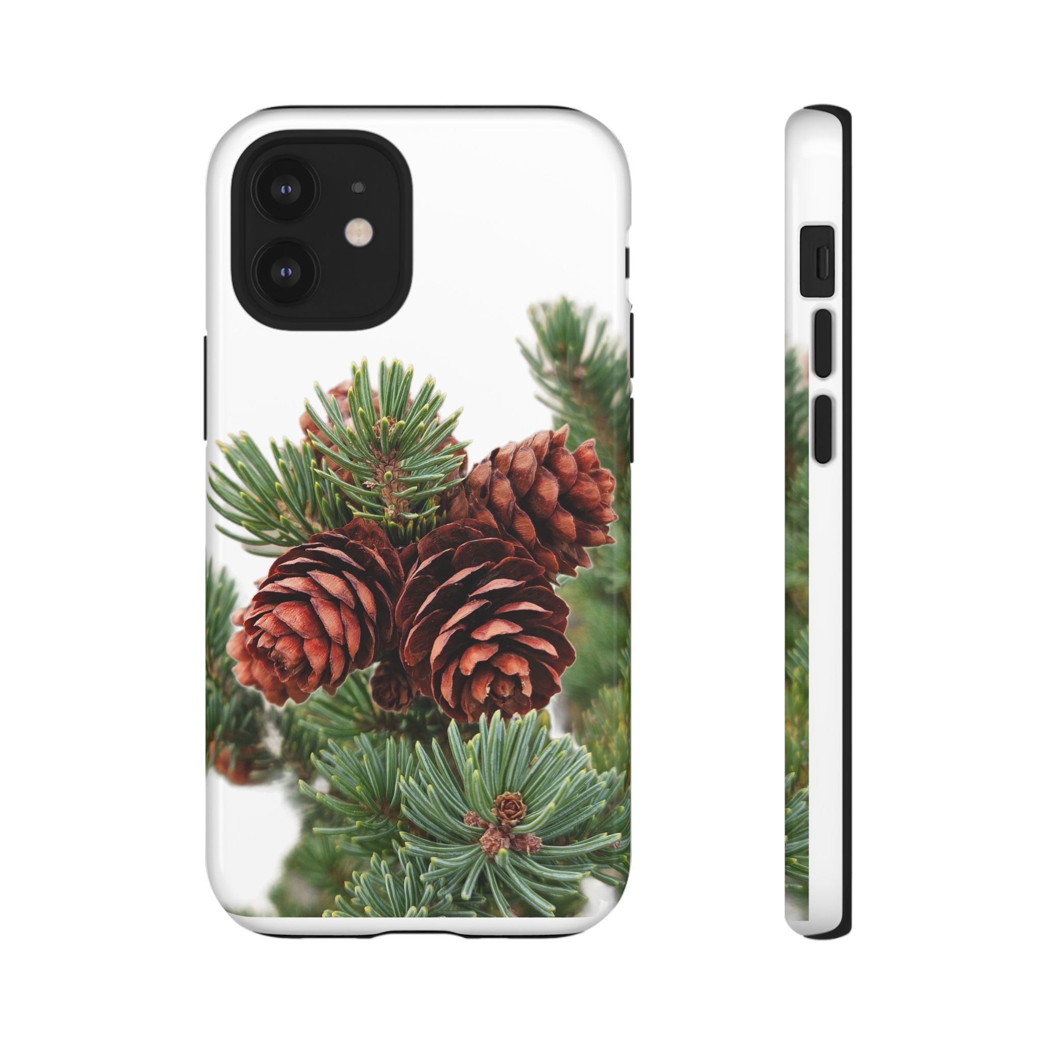 Pinecone Tough Phone Case — Protective Botanical Phone Cover