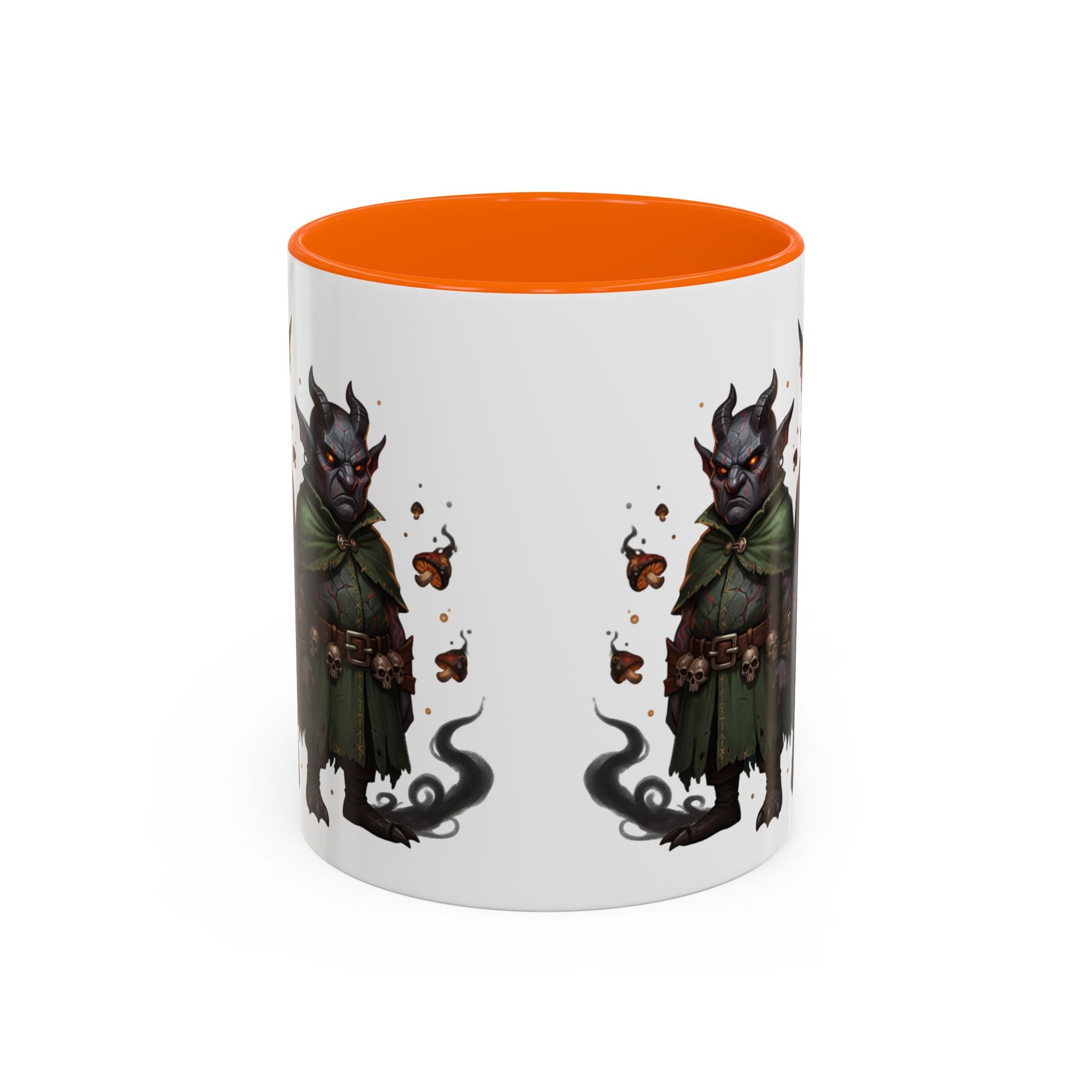 Demon Rogue Duo Coffee Mug – Fantasy RPG Goblin Warlock Design (11/15oz)
