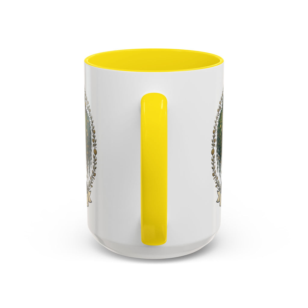 Money Tree Accent Coffee Mug — Inspirational 11/15oz Ceramic Mug with "Money Tree" Design