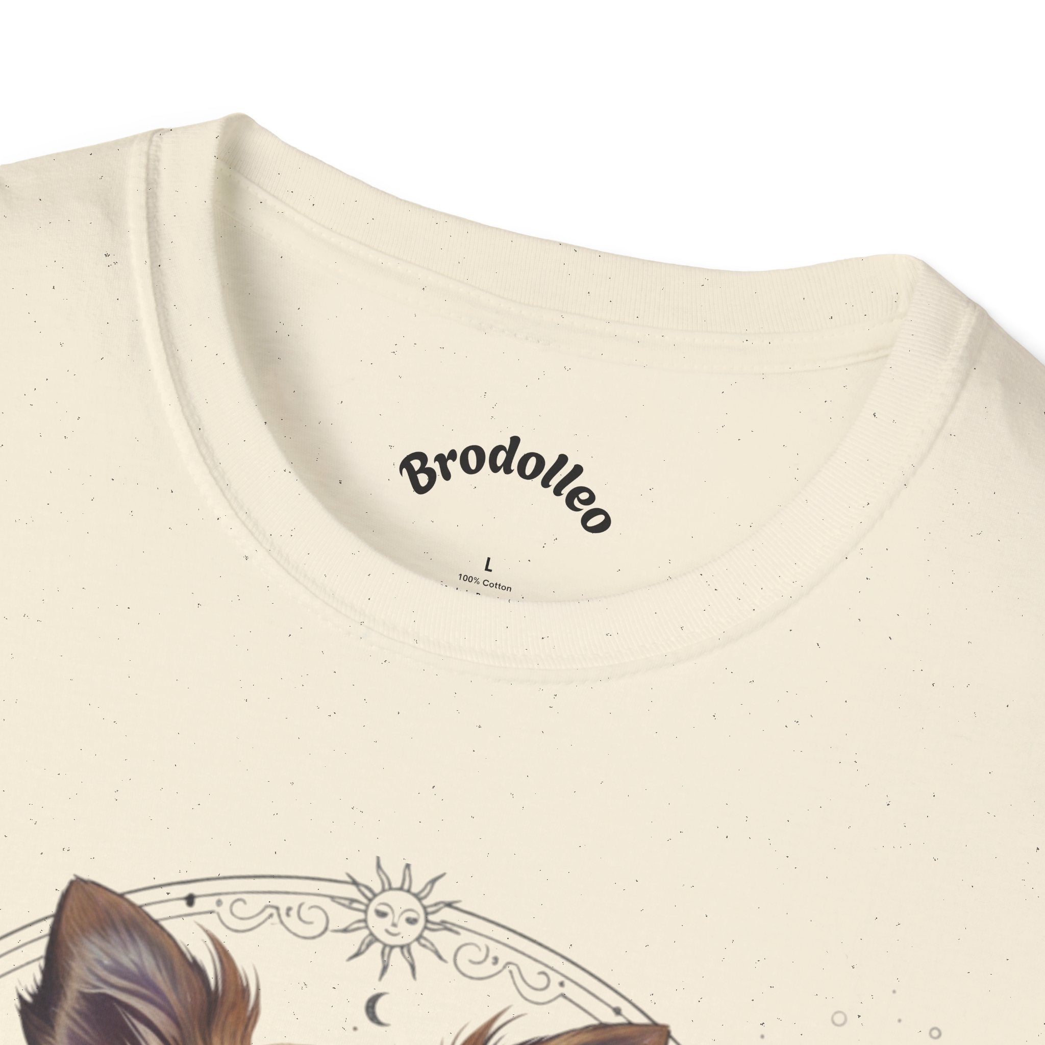 Chihuahua Portrait T-Shirt — Cute Long-Haired Dog Graphic Tee