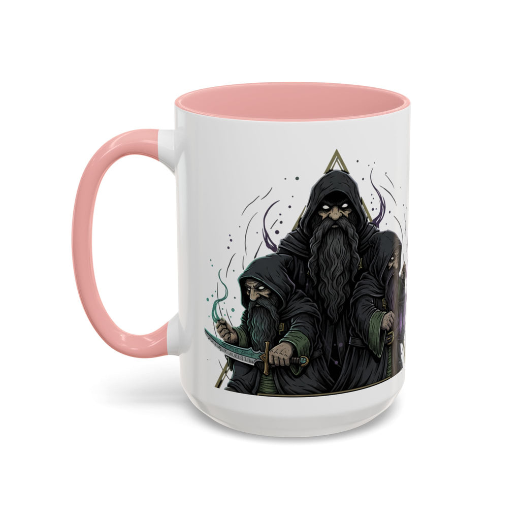 Grim Sorcerer Accent Coffee Mug – Witchy Wizard Magic 11/15oz