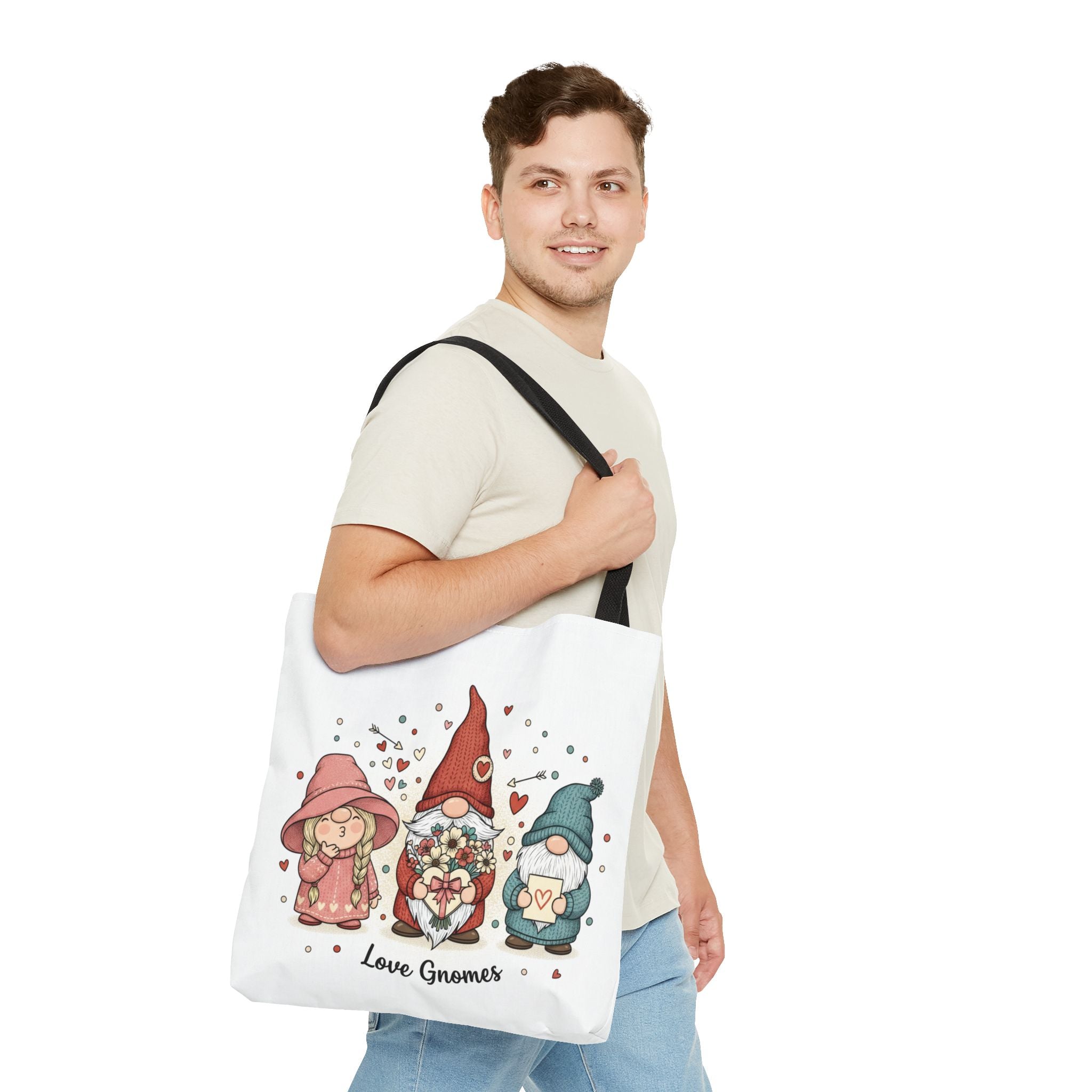 Love Gnomes Tote Bag