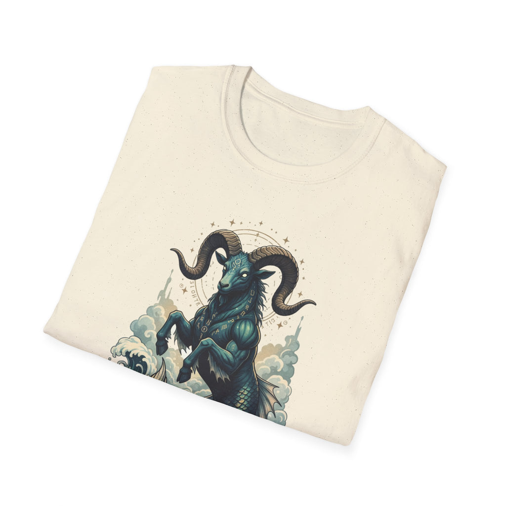 Capricorn Zodiac T-Shirt — Mythic Sea-Goat Astrology Tee