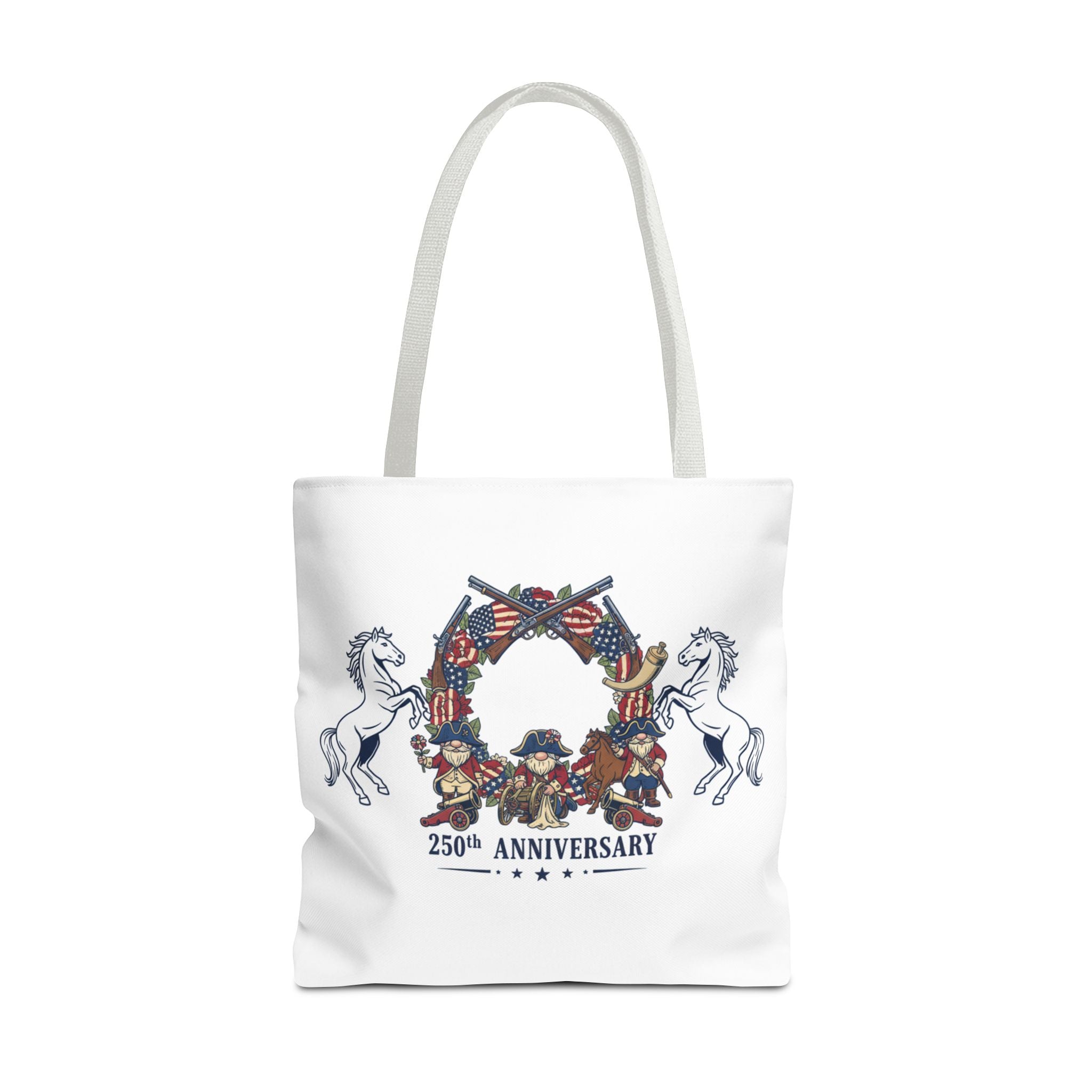 Anniversary Cowboy Tote Bag — 25th Anniversary Western Canvas Tote