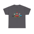 Gnome Race Car Tee — Cute Gnome Driving Cars Graphic T-Shirt
