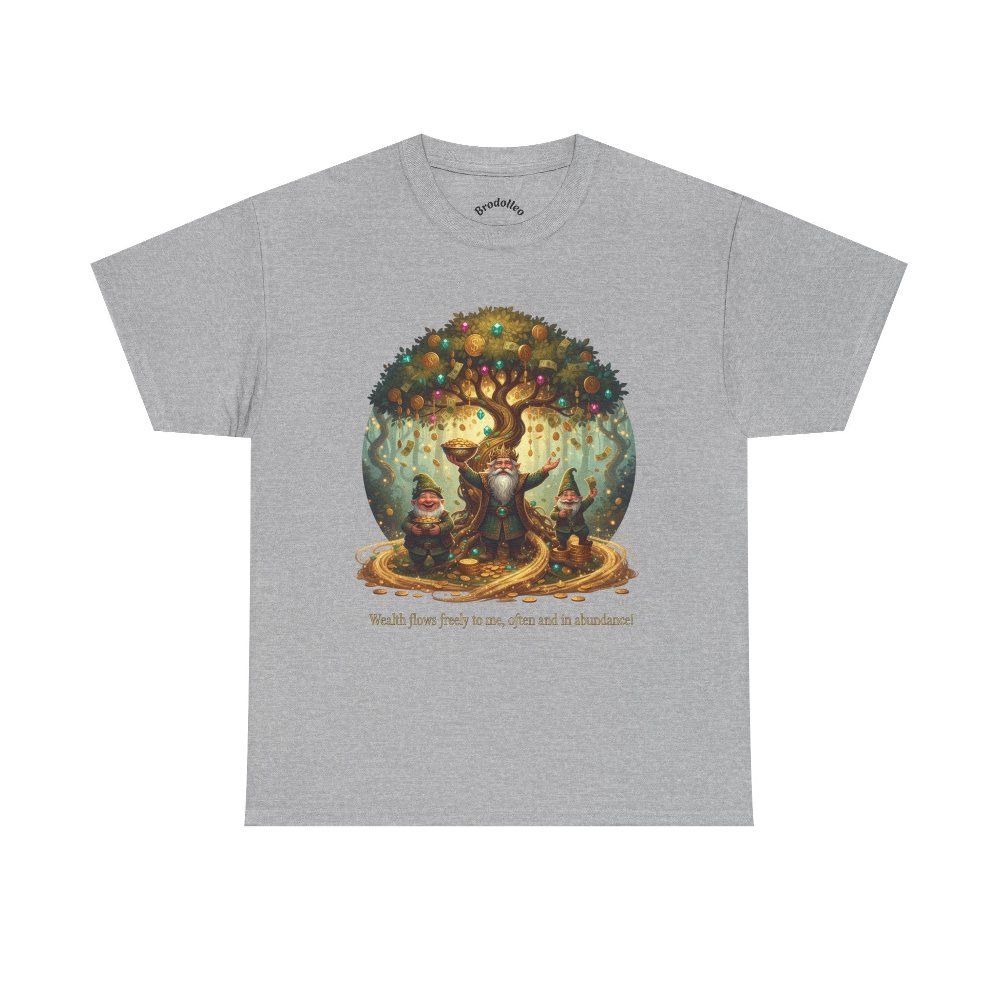 Fantasy Tree Spirits T-Shirt — "Walks from body to me, often in a shadow" Graphic Tee