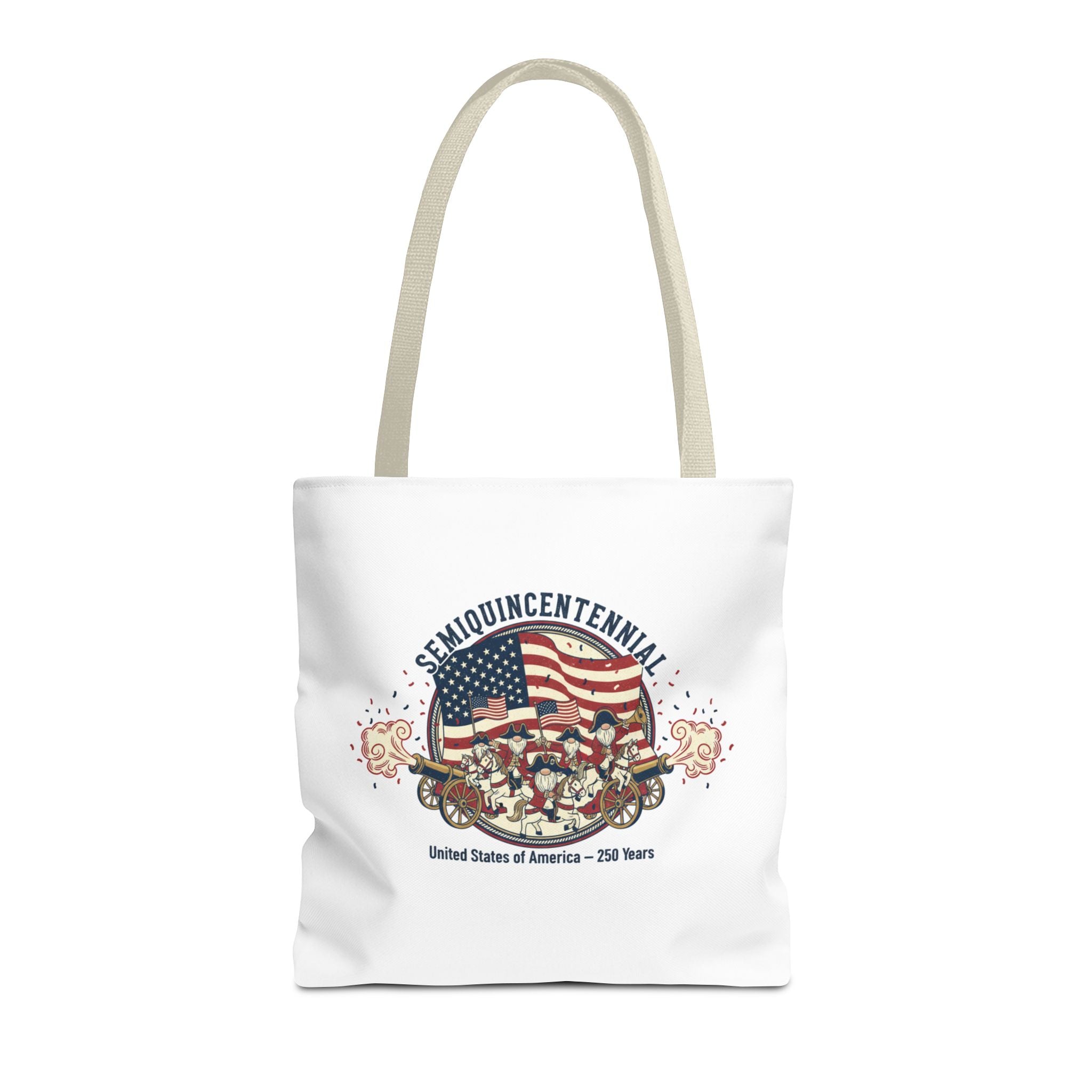 Semiquincentennial Tote Bag — USA 250 Years Flag & Celebration Design