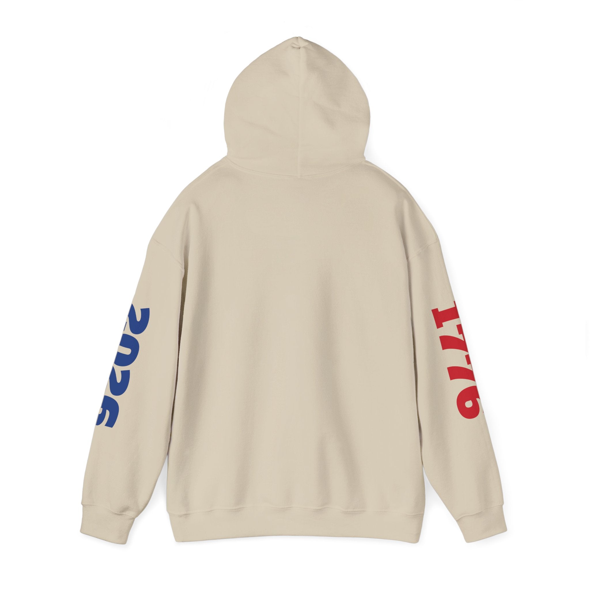 Centennial Gnome Hoodie — 1776 & 2026 Patriotic Anniversary Sweatshirt