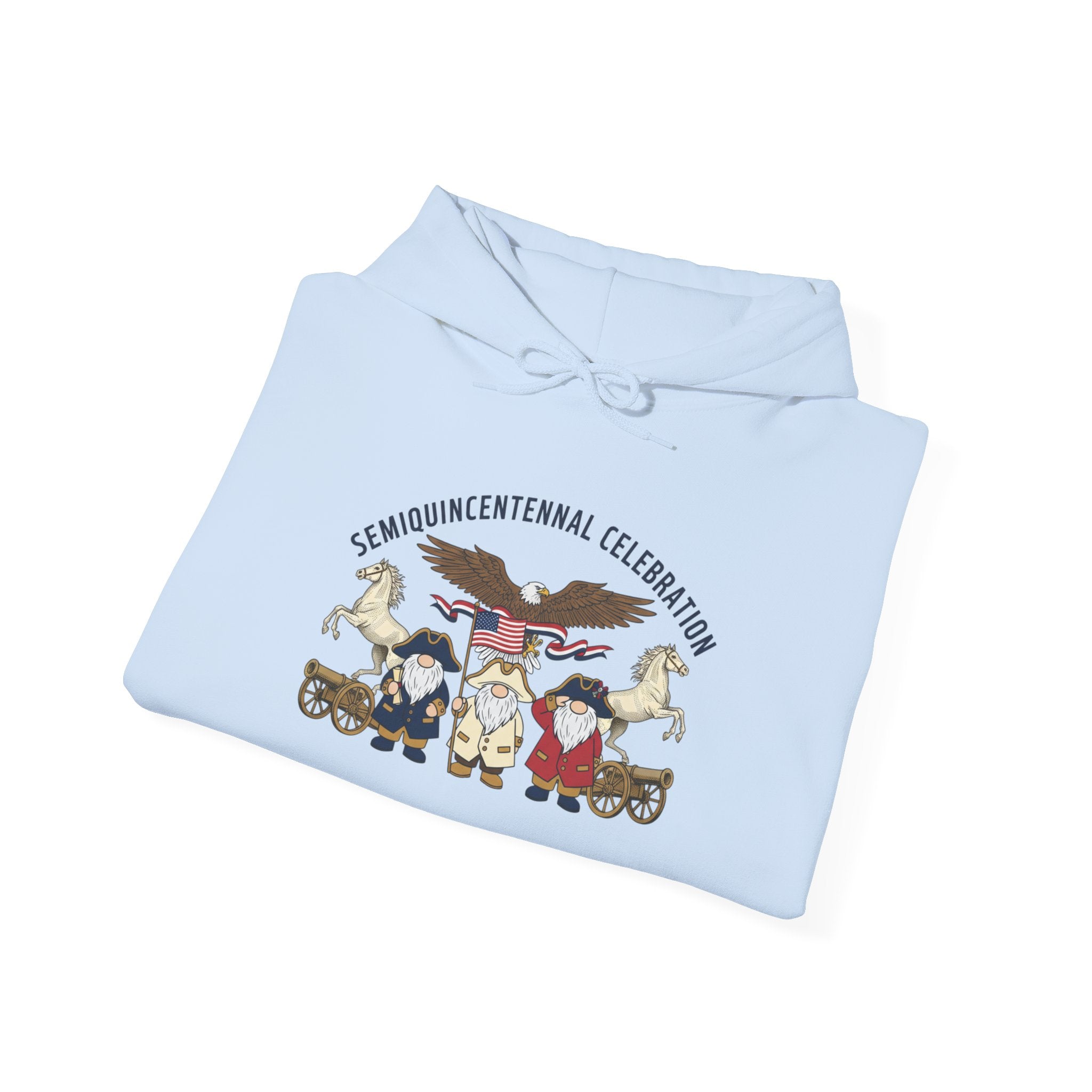 Independence Celebration Hoodie — 'Semiquincentennial Celebration' Patriotic Freedom Sweatshirt