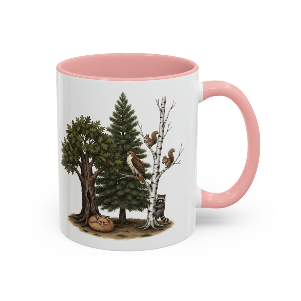 Get Outside! Nature Coffee Mug — Woodland Animals Accent Mug