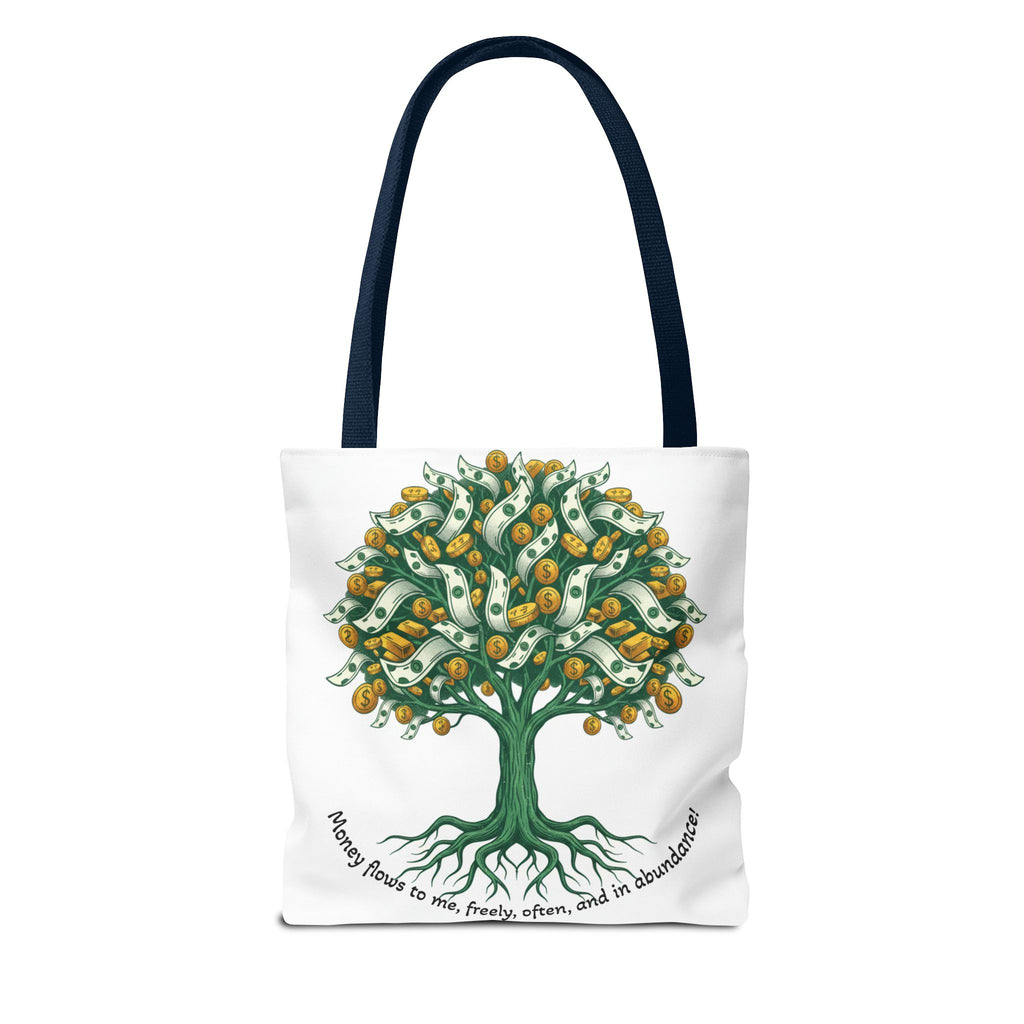 Money Tree Tote Bag — Illustrated Cash Tree Eco Shopper