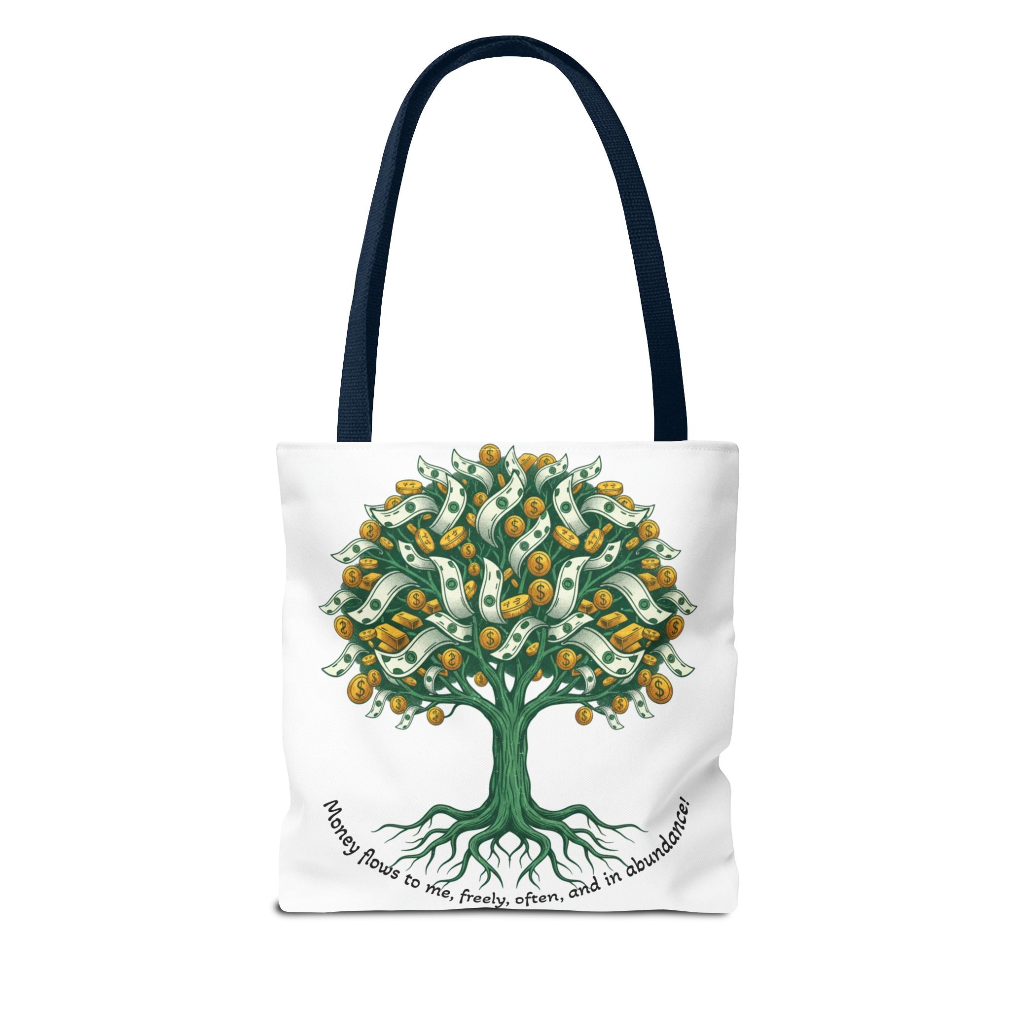 Money Tree Tote Bag — Illustrated Cash Tree Eco Shopper