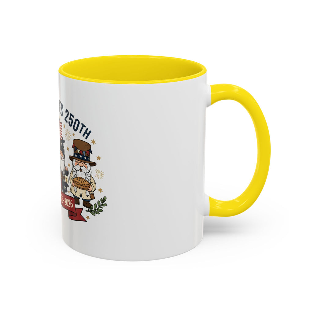 United States 250th Gnome Coffee Mug — Celebrating 1776–2026