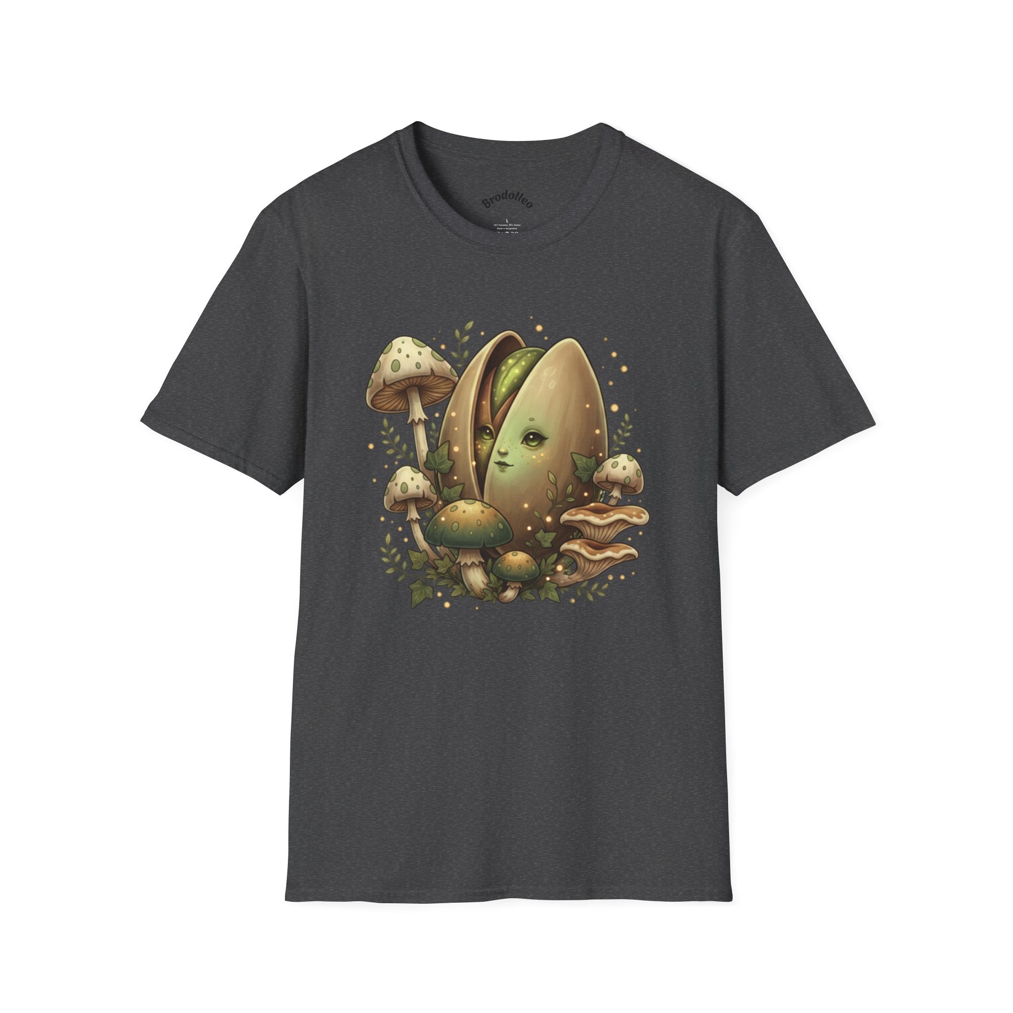 Mushroom Hatchling Tee — Cute Fantasy Fungi Graphic T-Shirt