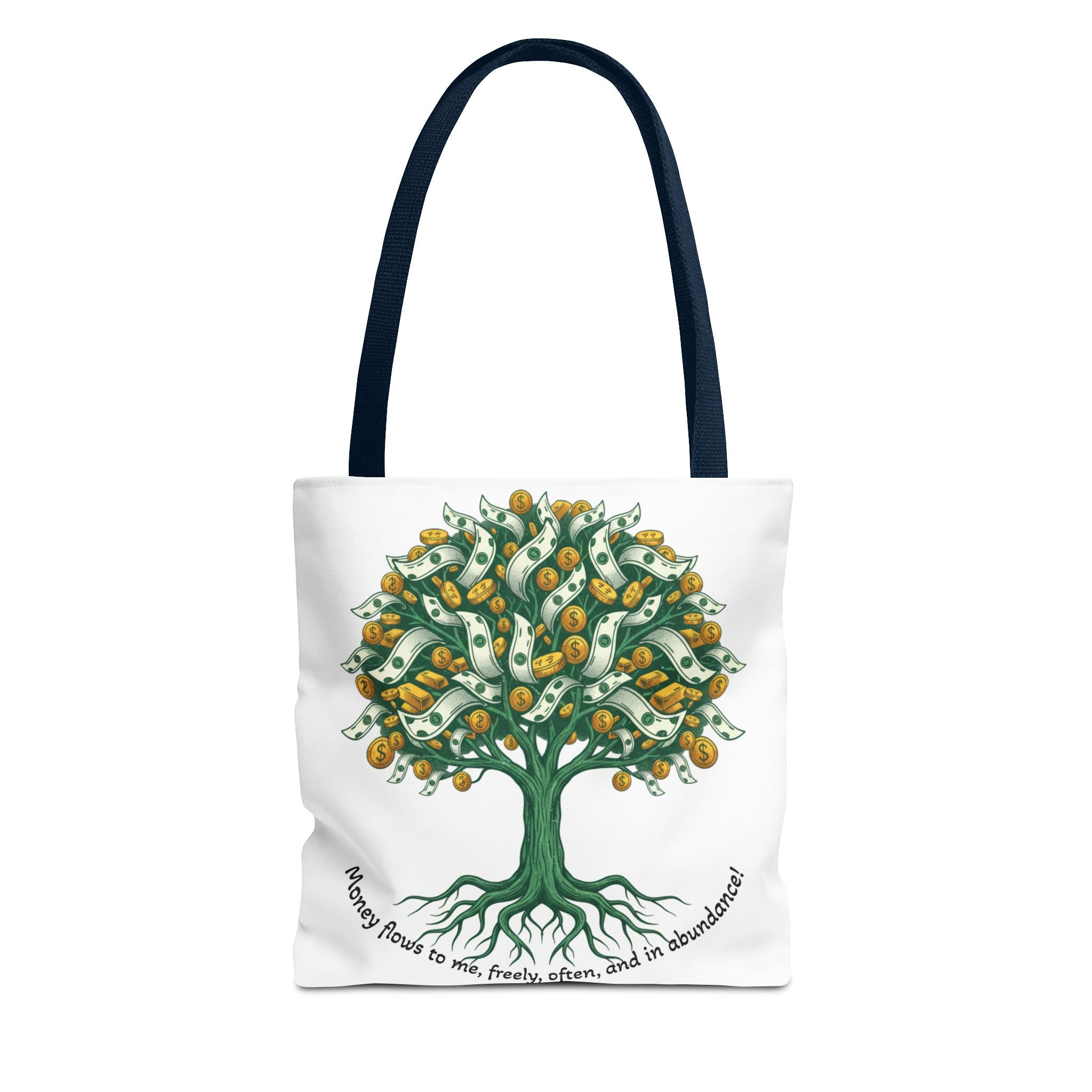 Money Tree Tote Bag — Illustrated Cash Tree Eco Shopper