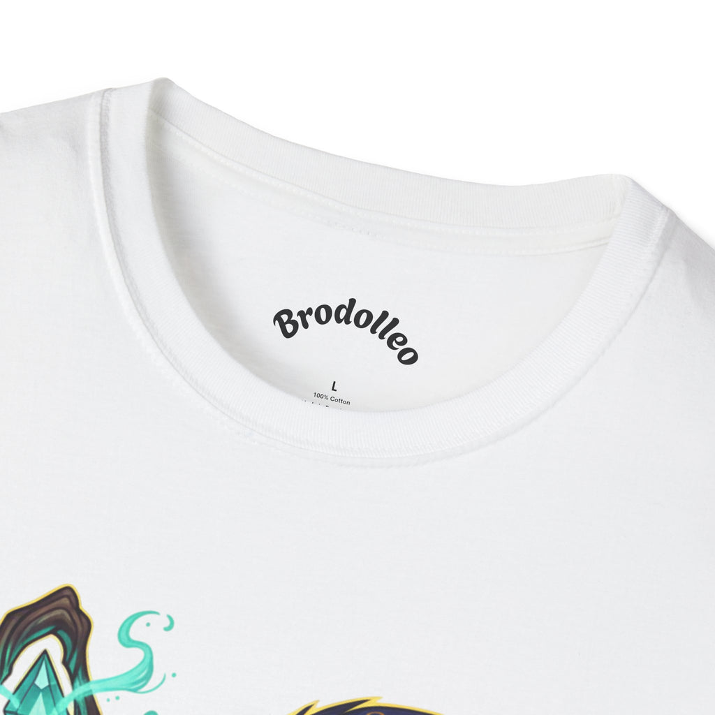 Mage Penguin Graphic T-Shirt — Cute Fantasy Wizard Penguin Tee