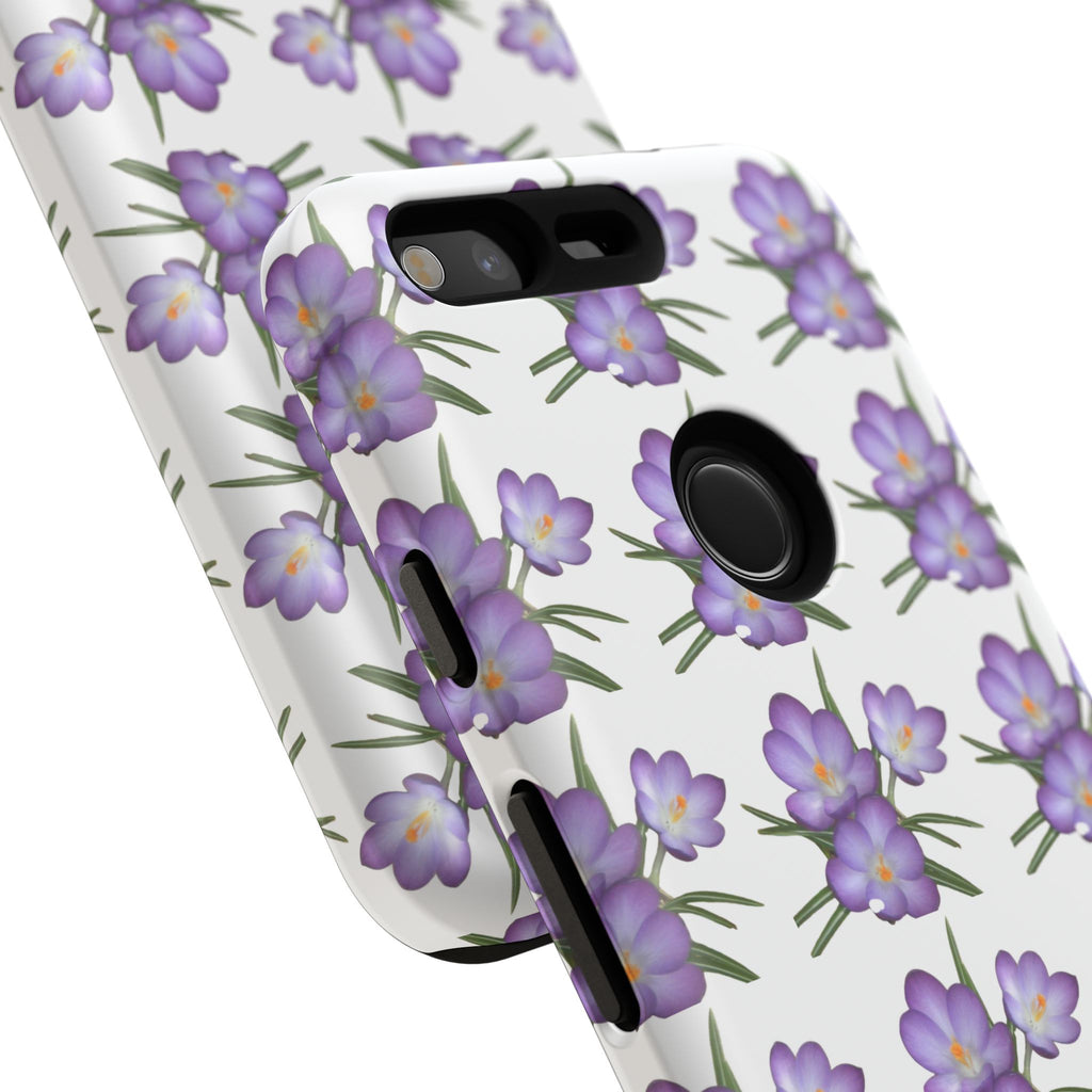 Tough Case — Purple Floral Phone Case