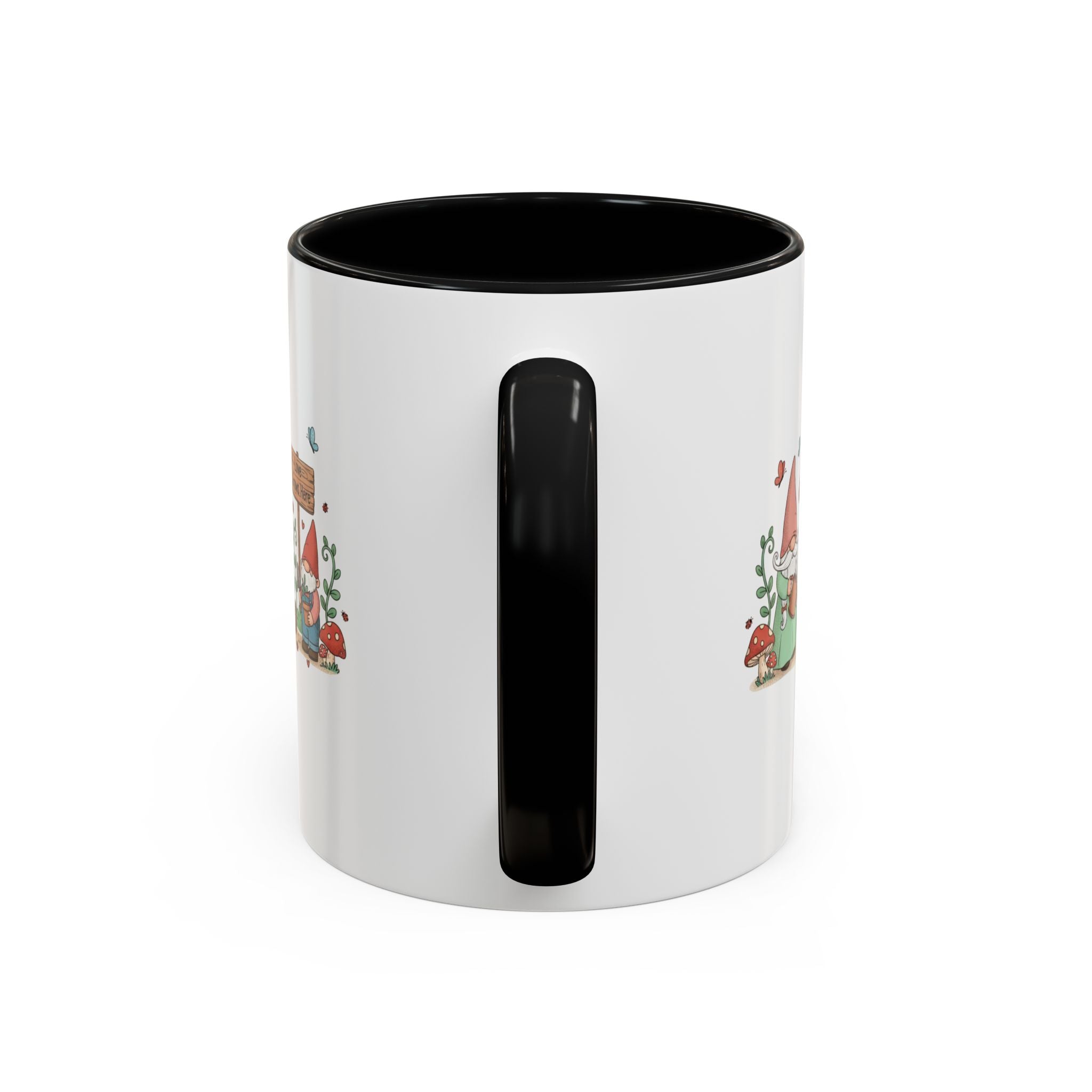 Gnome Garden Coffee Mug — Cute ‘Love Grows Here’ Accent Mug
