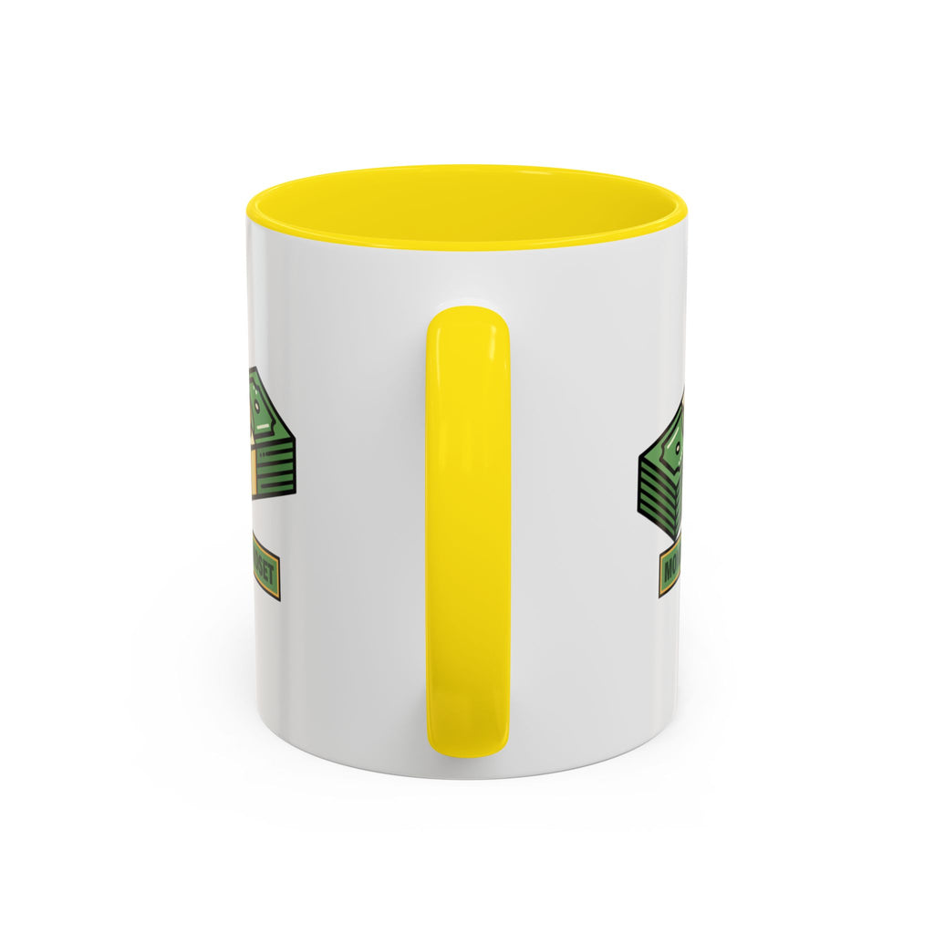 Money Mindset Coffee Mug — Stack of Cash Accent Mug (11/15oz)