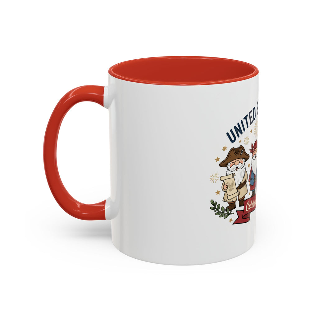 United States 250th Gnome Coffee Mug — Celebrating 1776–2026