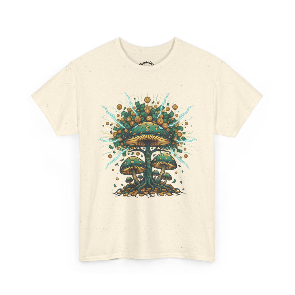 Mushroom Tree Graphic Tee — Psychedelic Nature Art T-Shirt