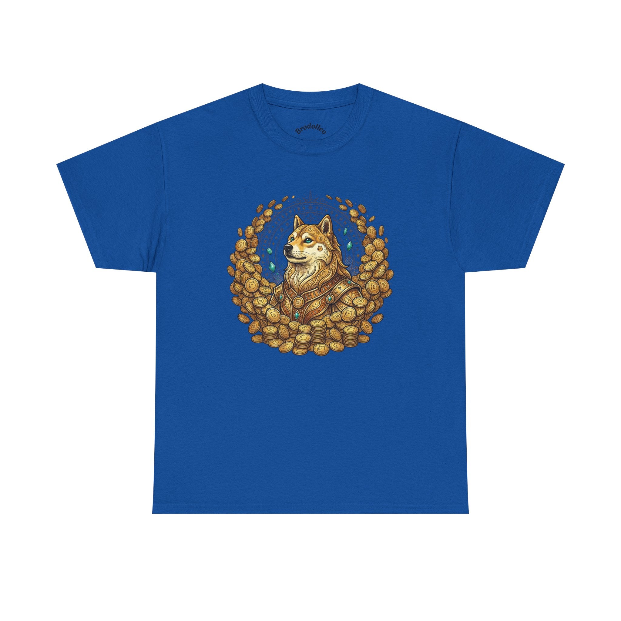 Shiba Inu Coffee Beans T‑Shirt — Cute Dog Cafe Tee
