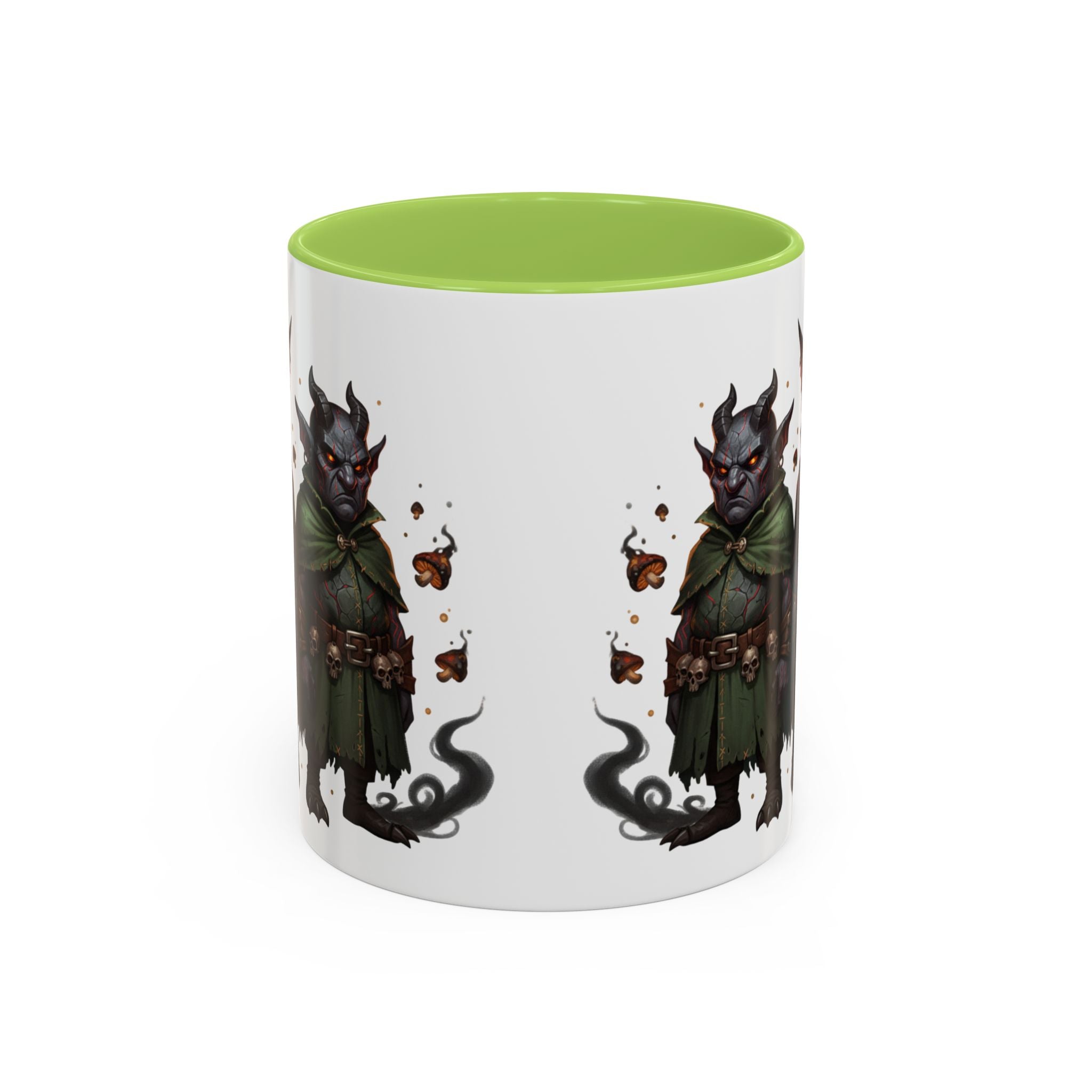 Demon Rogue Duo Coffee Mug – Fantasy RPG Goblin Warlock Design (11/15oz)