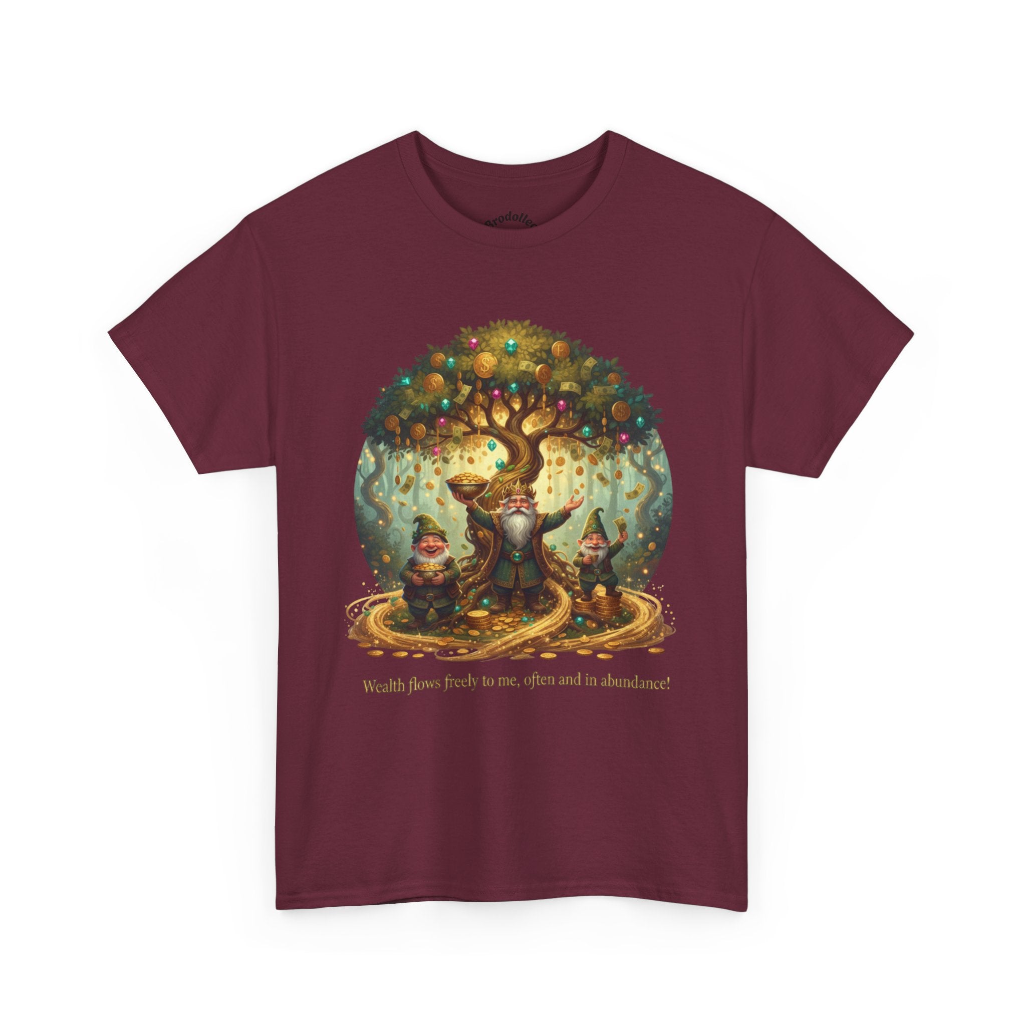 Fantasy Tree Spirits T-Shirt — "Walks from body to me, often in a shadow" Graphic Tee