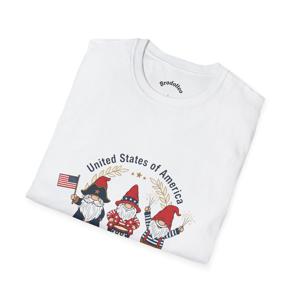 Semiquincentennial Gnome T-Shirt – 1776–2026 USA Independence Celebration