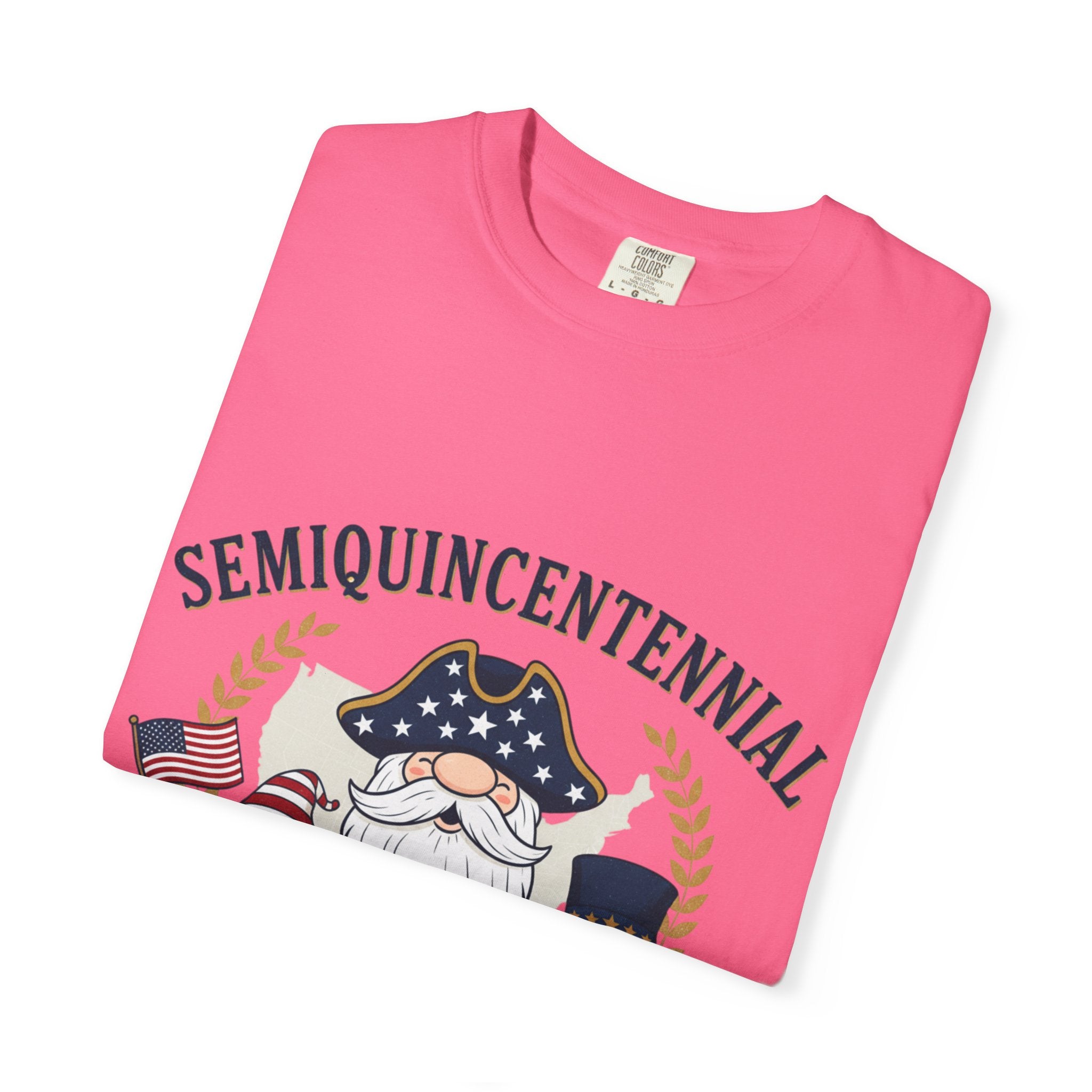 Semiquincentennial Gnome Family T-shirt | USA 250th Independence Design