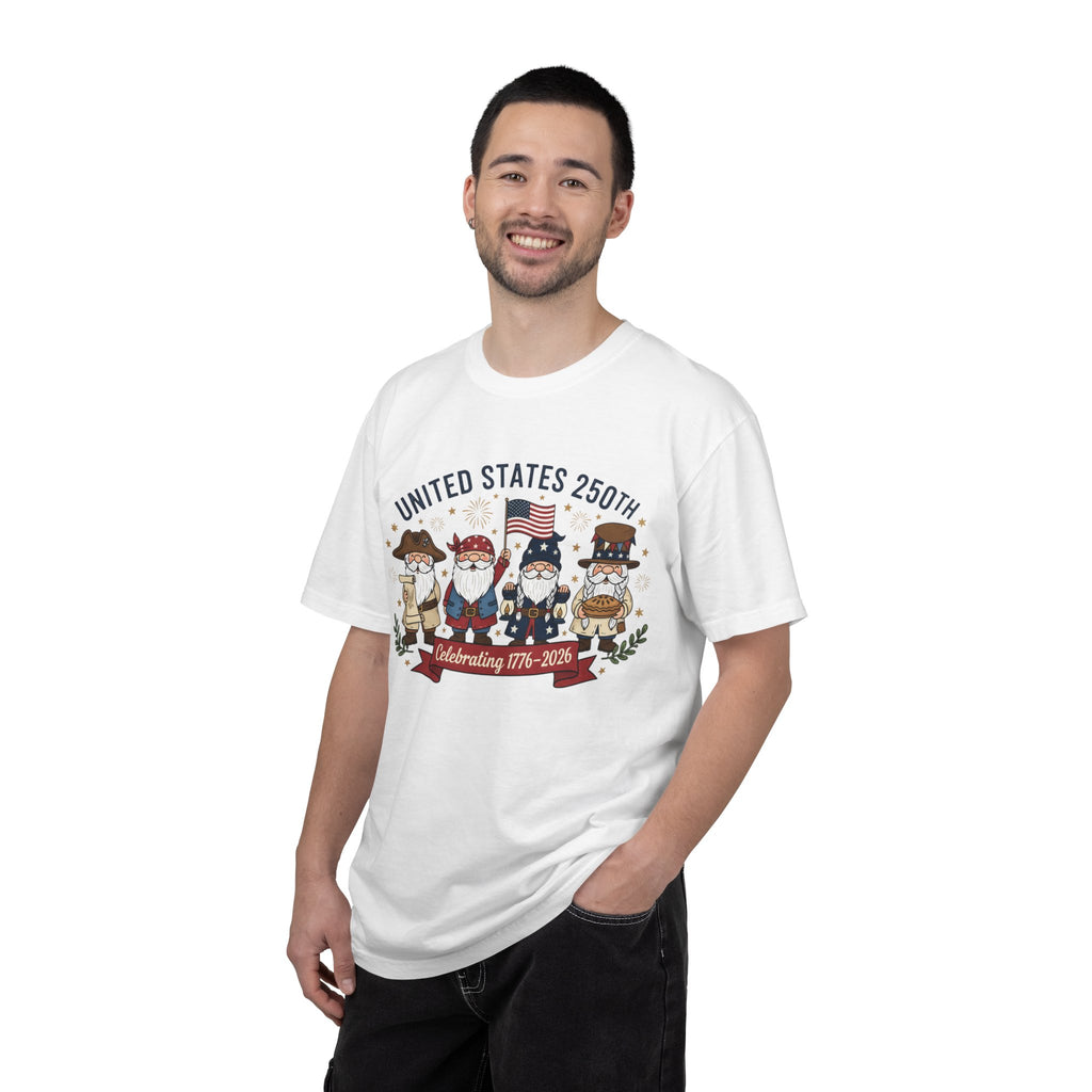United States 250th Celebration T-shirt | Colonial Characters, 1776–2026
