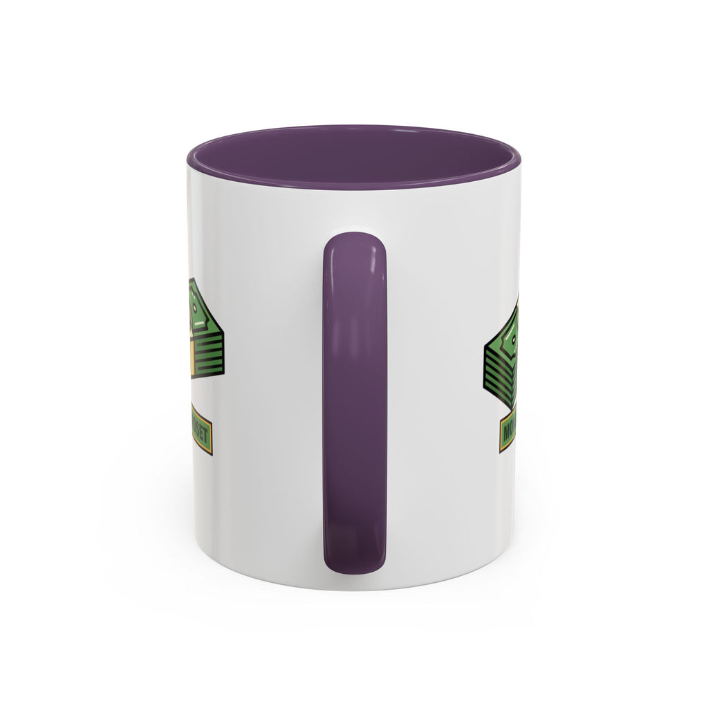 Money Mindset Coffee Mug — Stack of Cash Accent Mug (11/15oz)