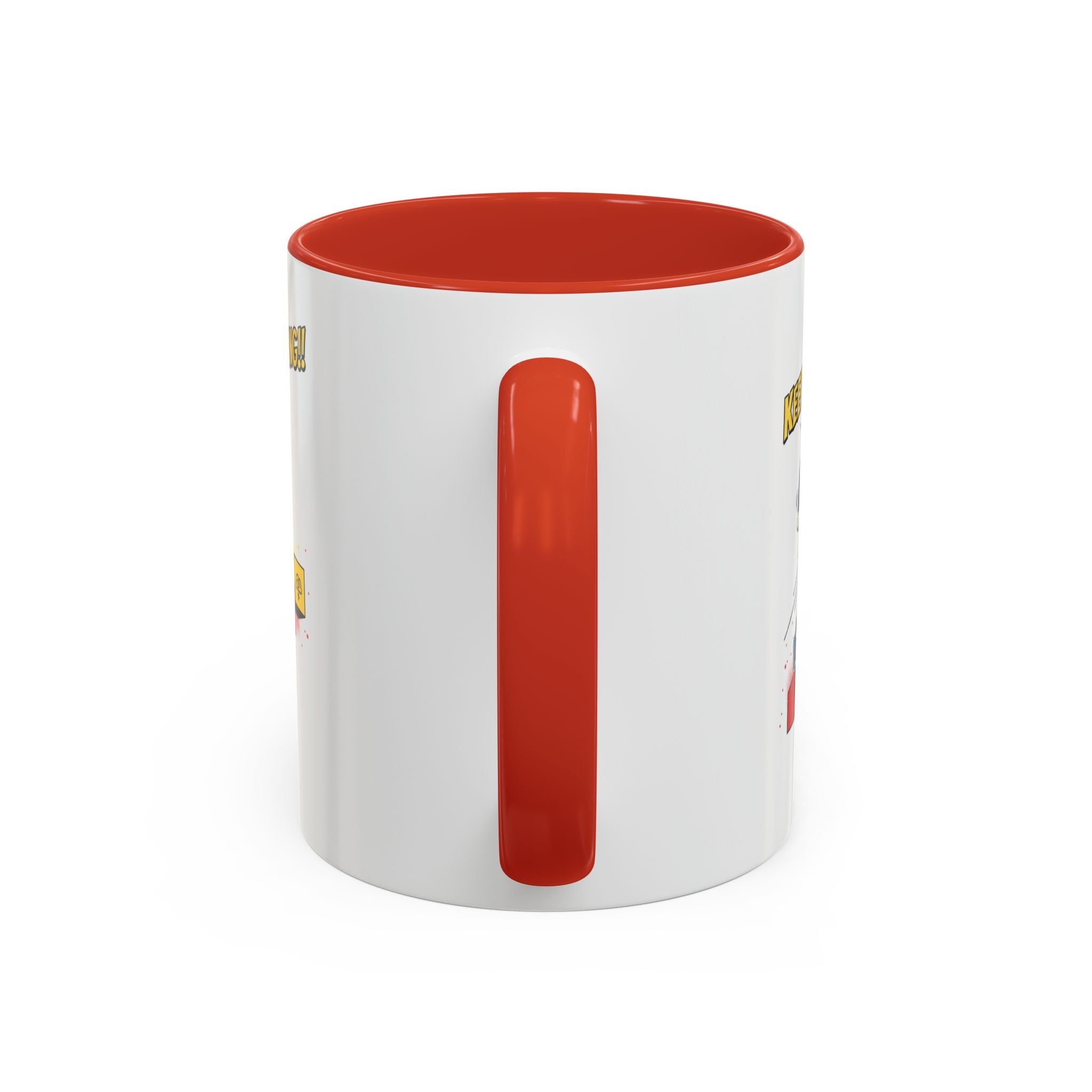 Keep Progressing Coffee Mug — Motivational Accent Mug (11/15oz)