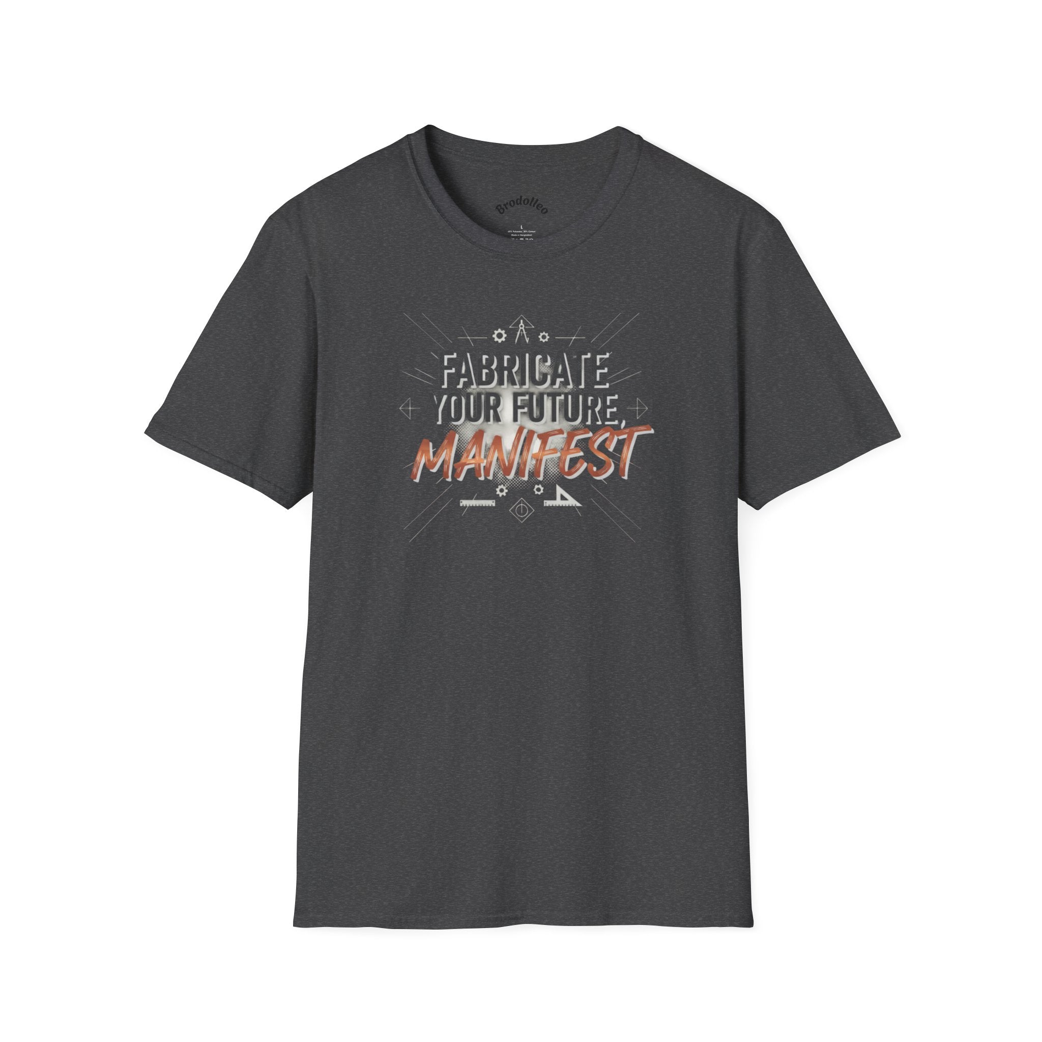 Manifest T‑Shirt — "Fabricate Your Future, Manifest" Inspirational Tee