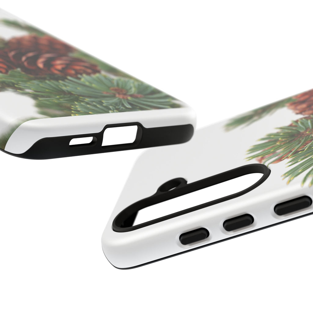Pinecone Tough Phone Case — Protective Botanical Phone Cover