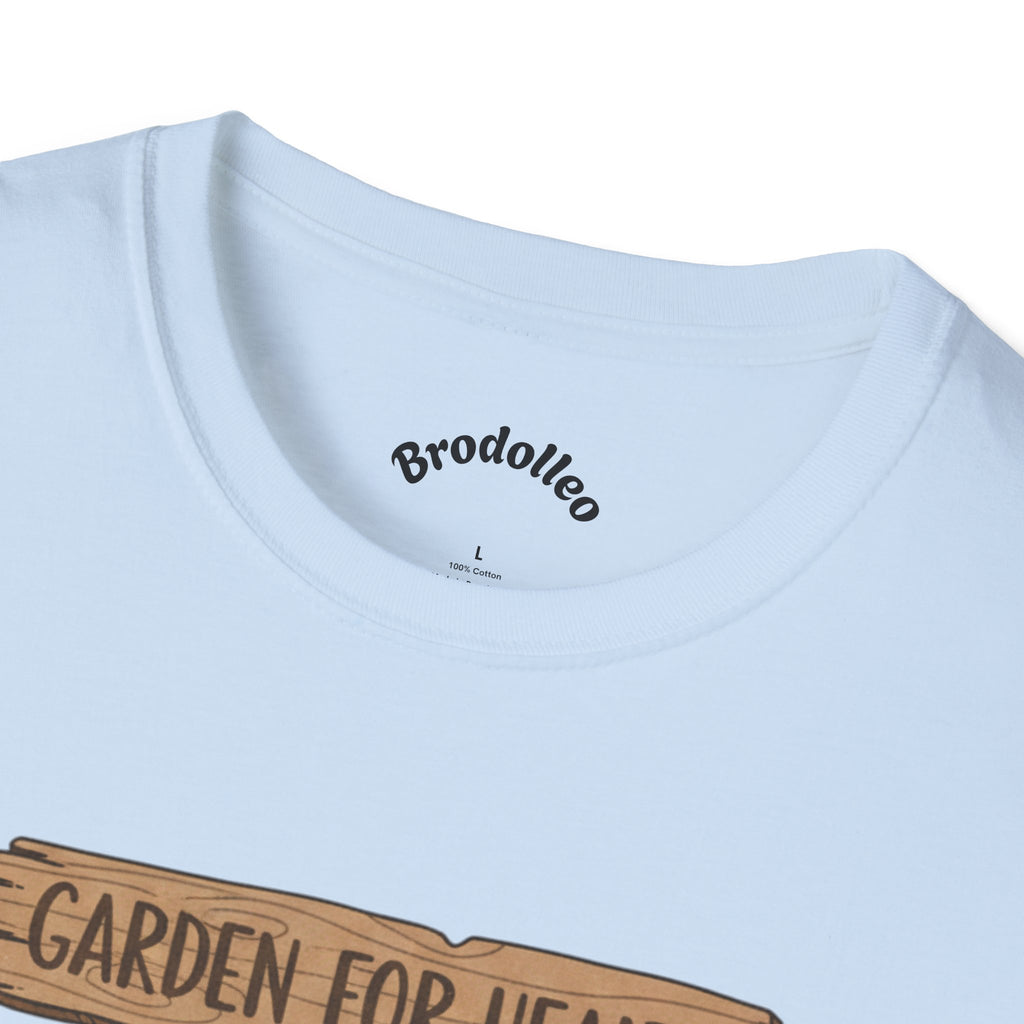 Garden Gnome T-Shirt — "Garden for Health" Cute Gardening Tee
