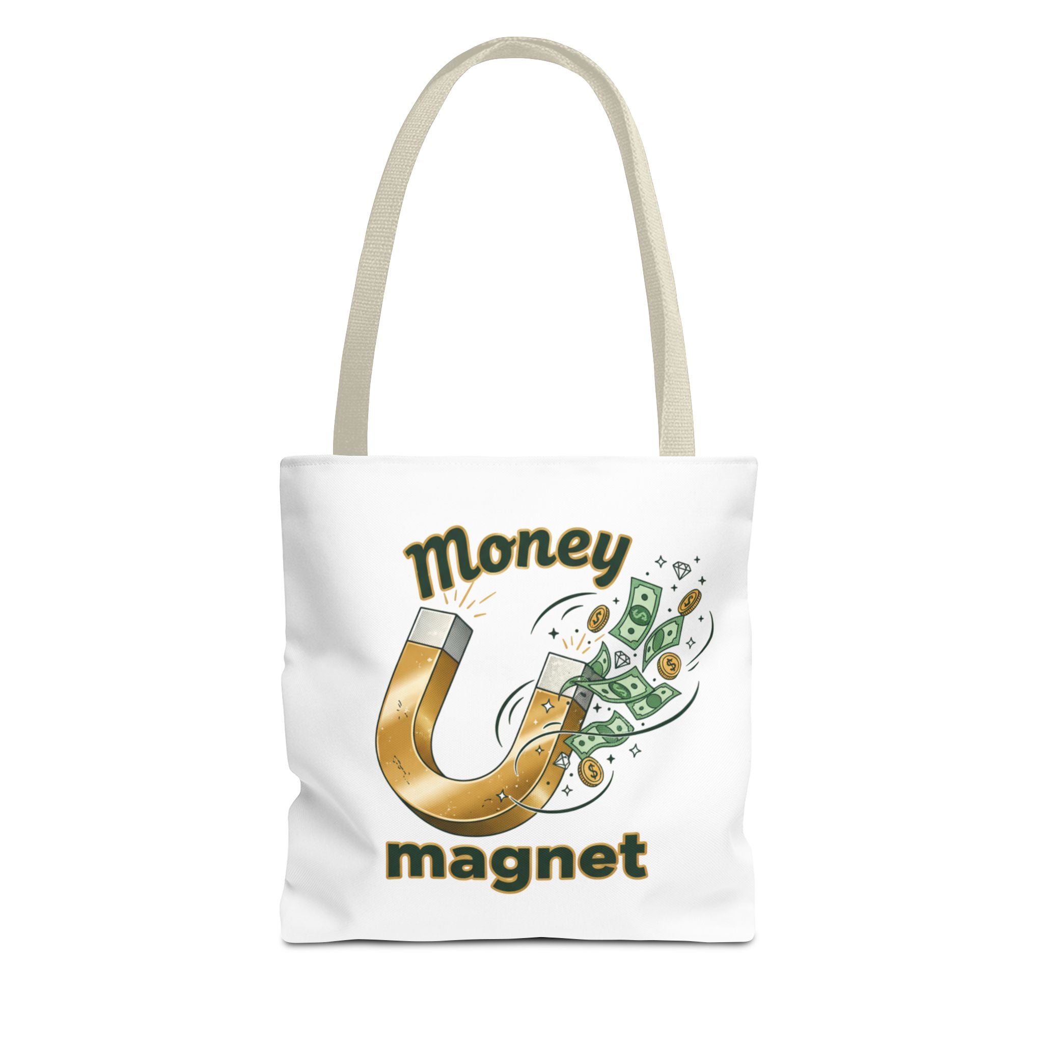 Money Magnet Tote Bag — Funny Luck & Wealth Shopping Tote